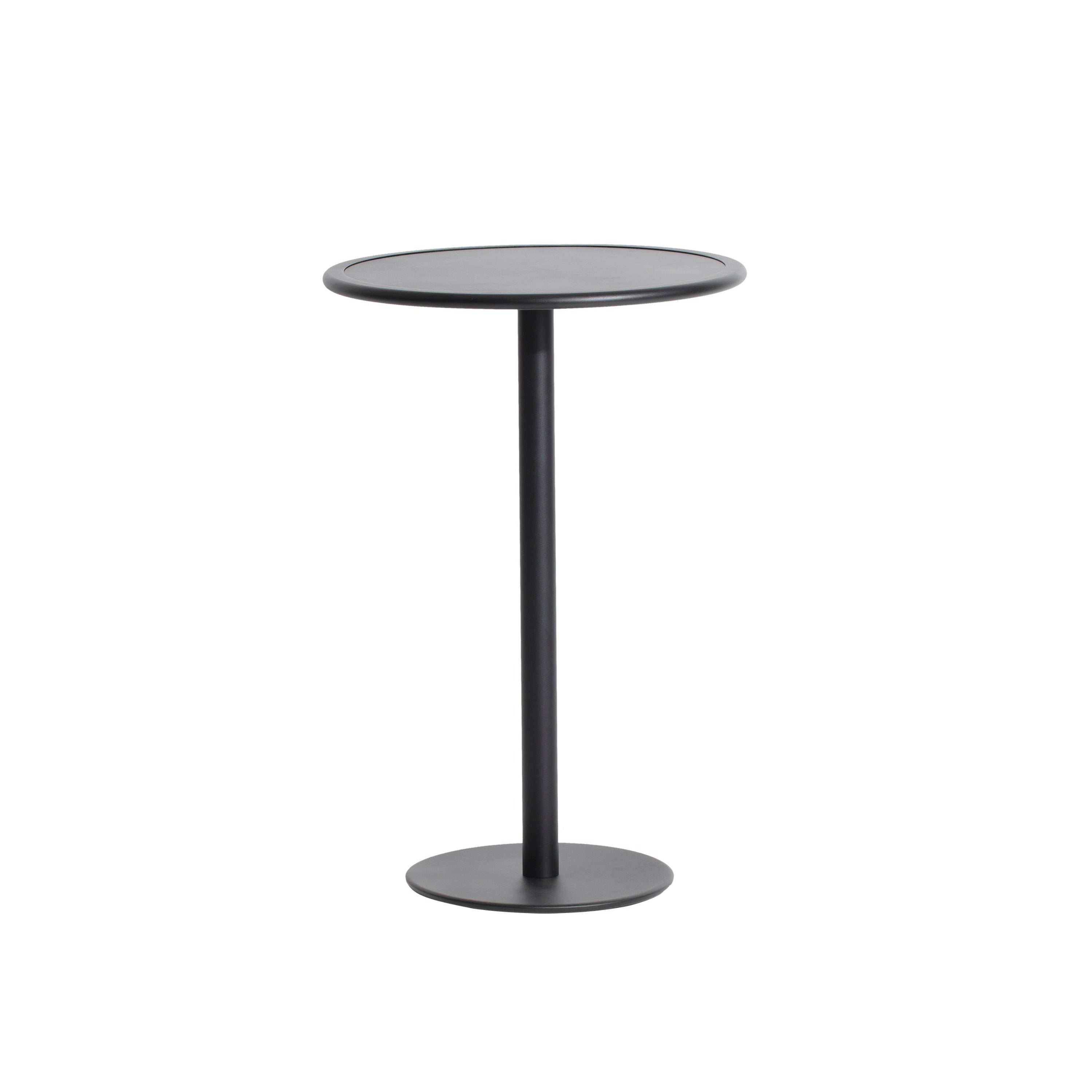 Ronde tuintafel WEEK-END zwart