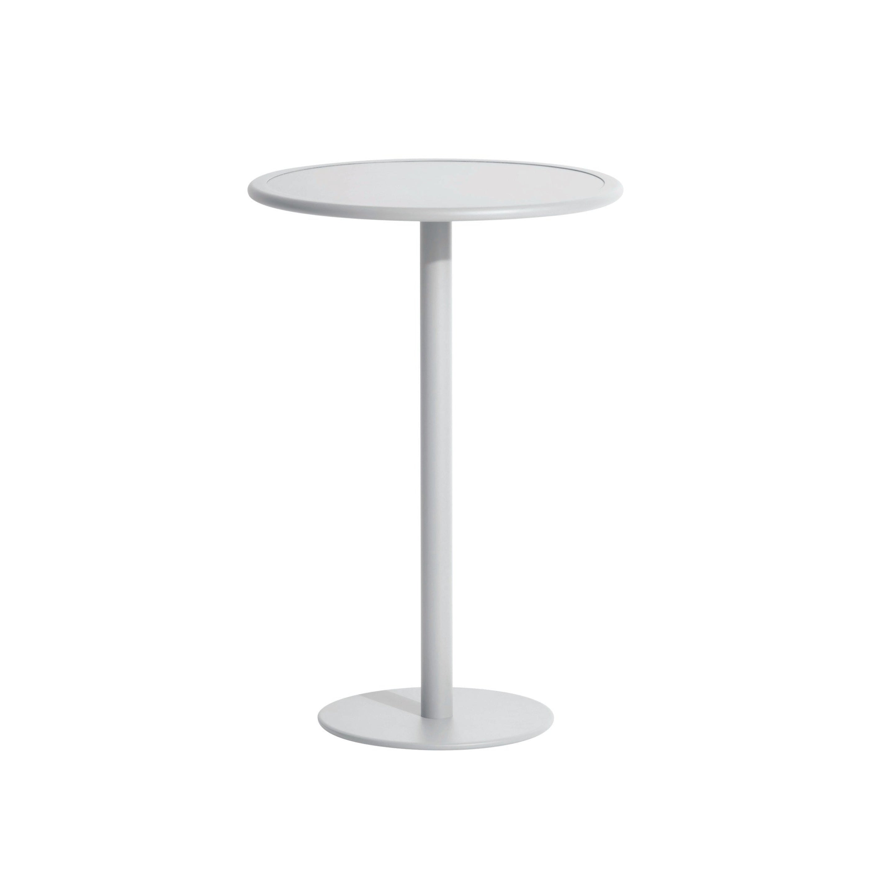 Ronde tuintafel WEEK-END parelgrijs