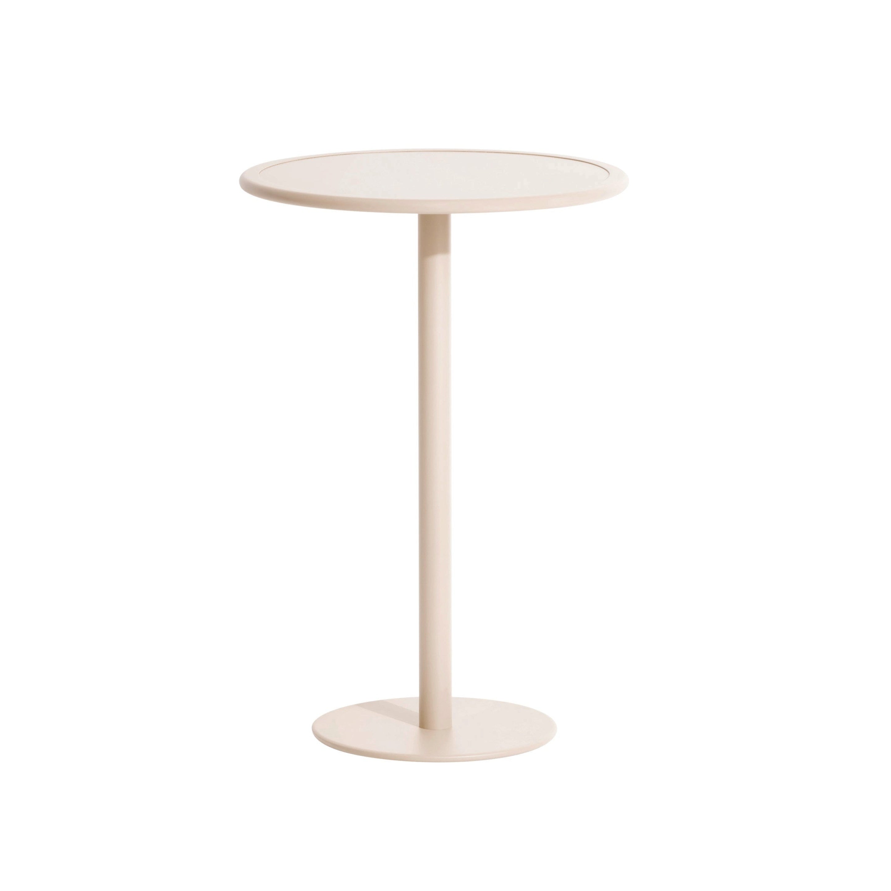 Ronde tuintafel WEEK-END ivoorkleurig