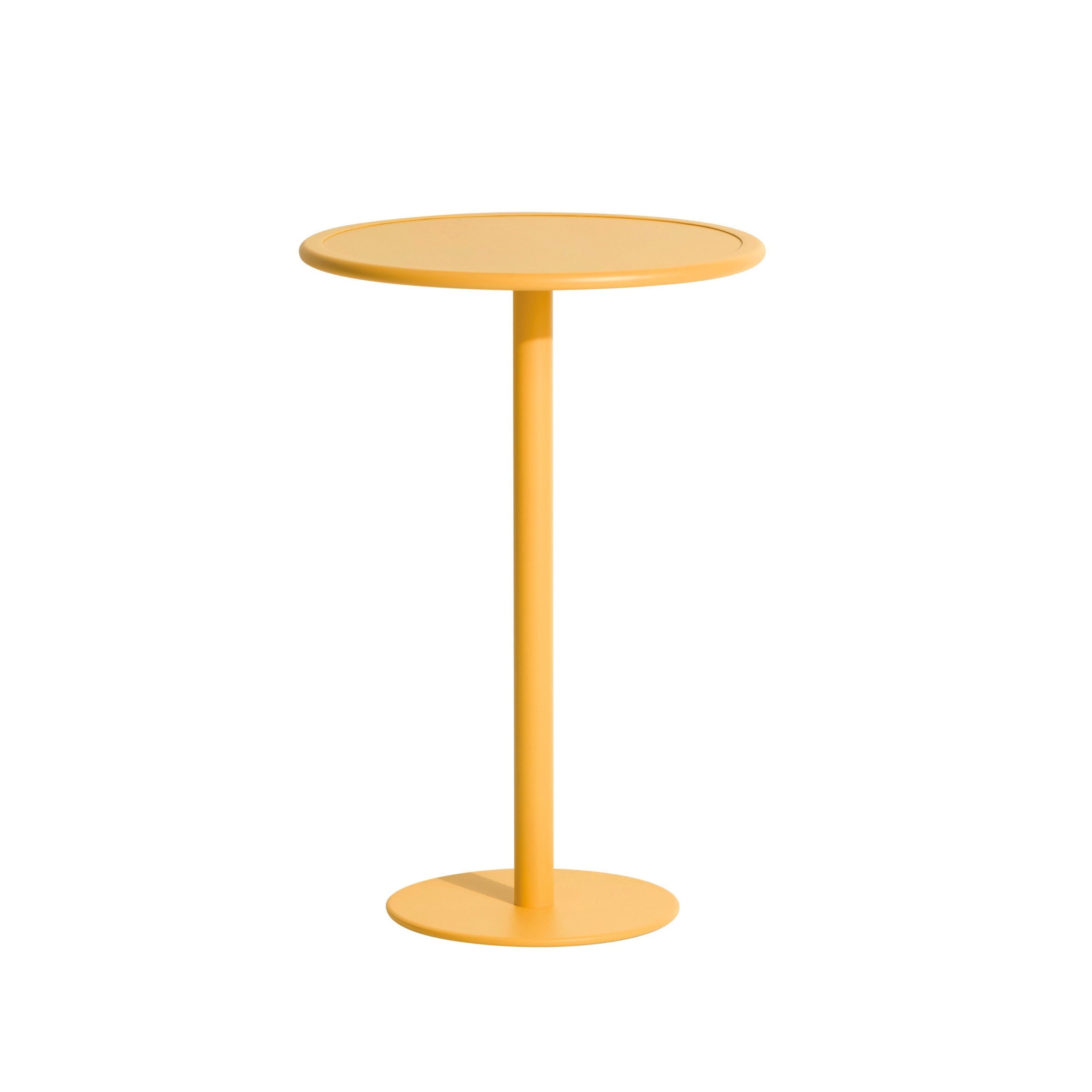 Ronde tuintafel WEEK-END donkergeel