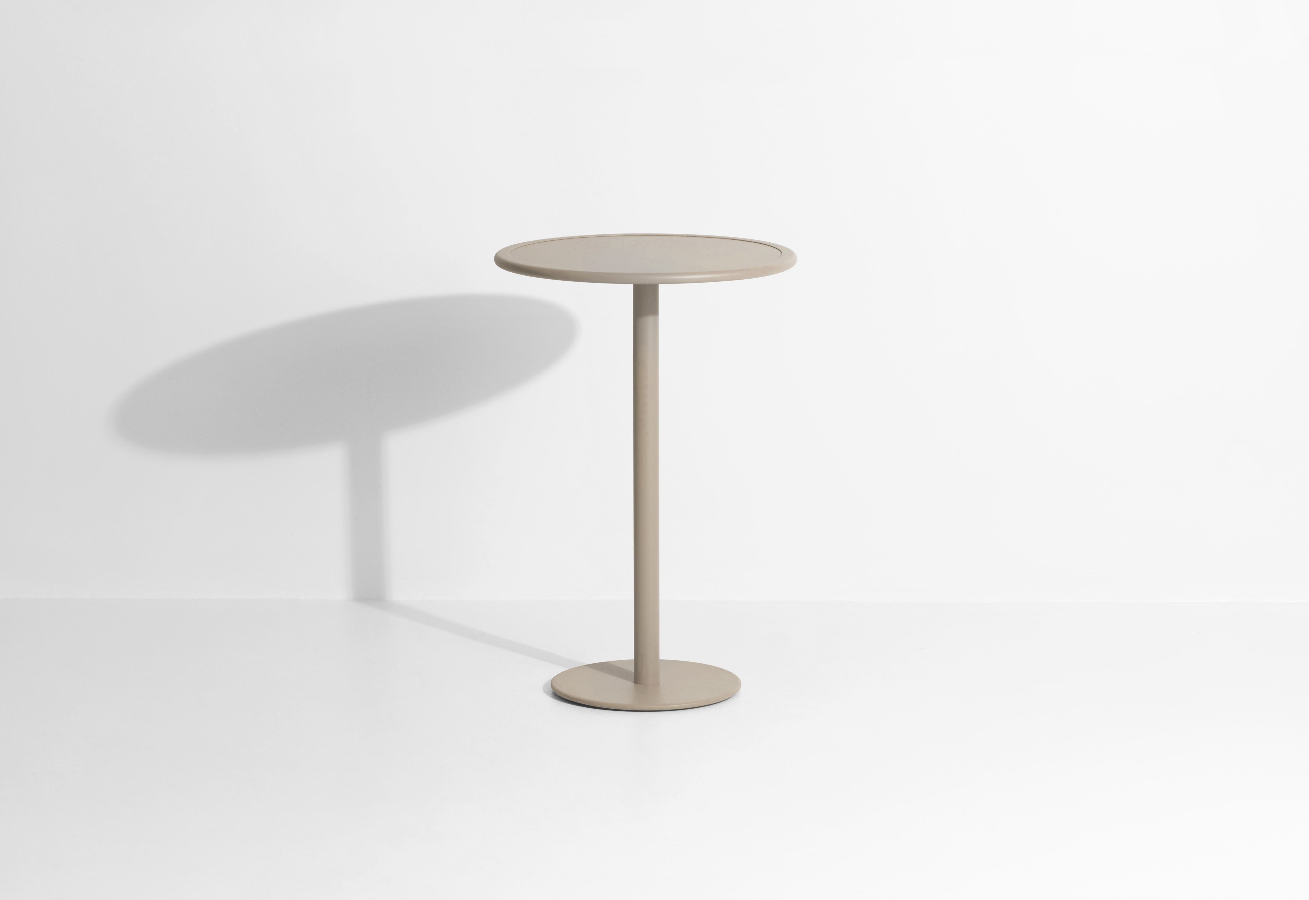 Ronde tuintafel WEEK-END beige
