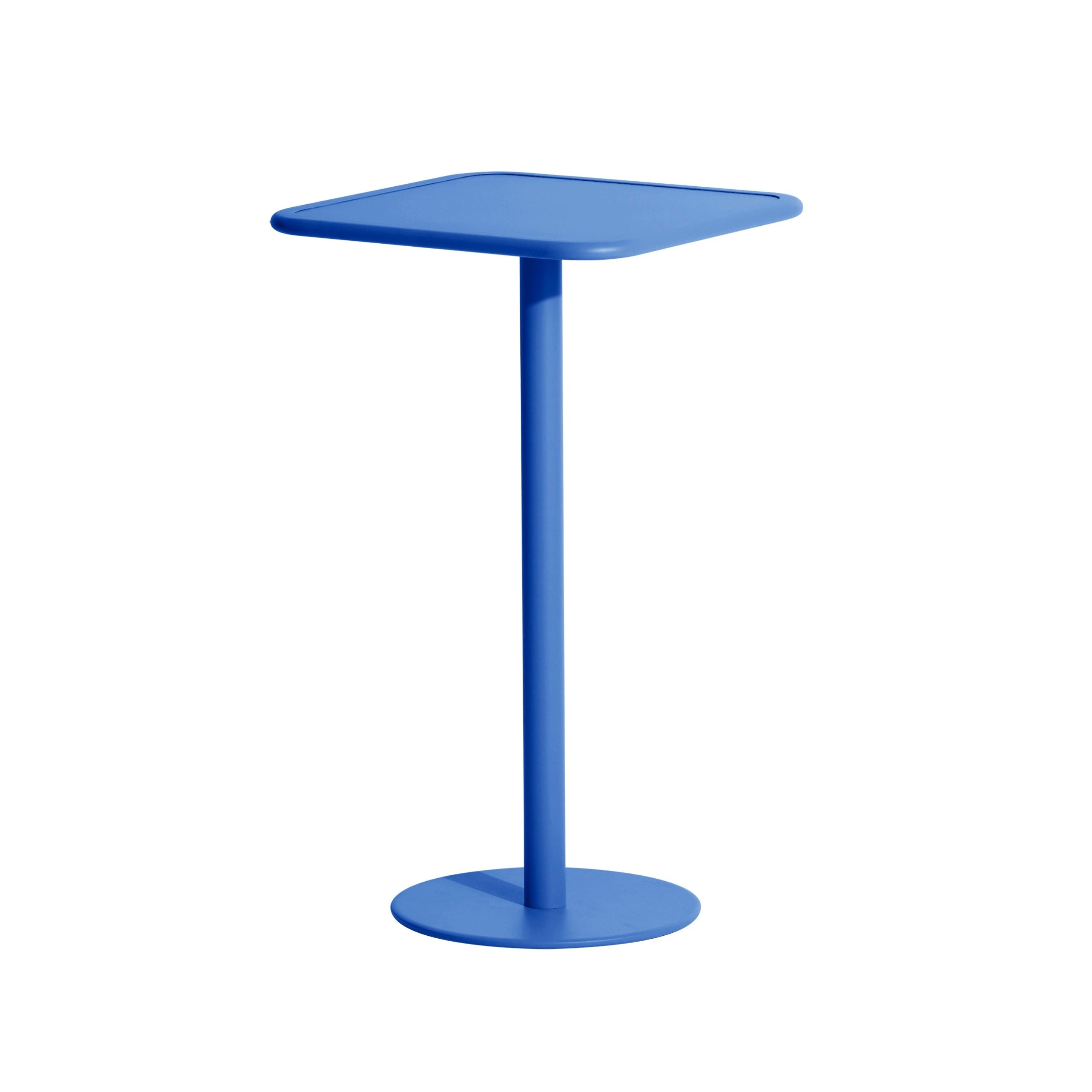 Vierkante tuintafel WEEK-END donkerblauw