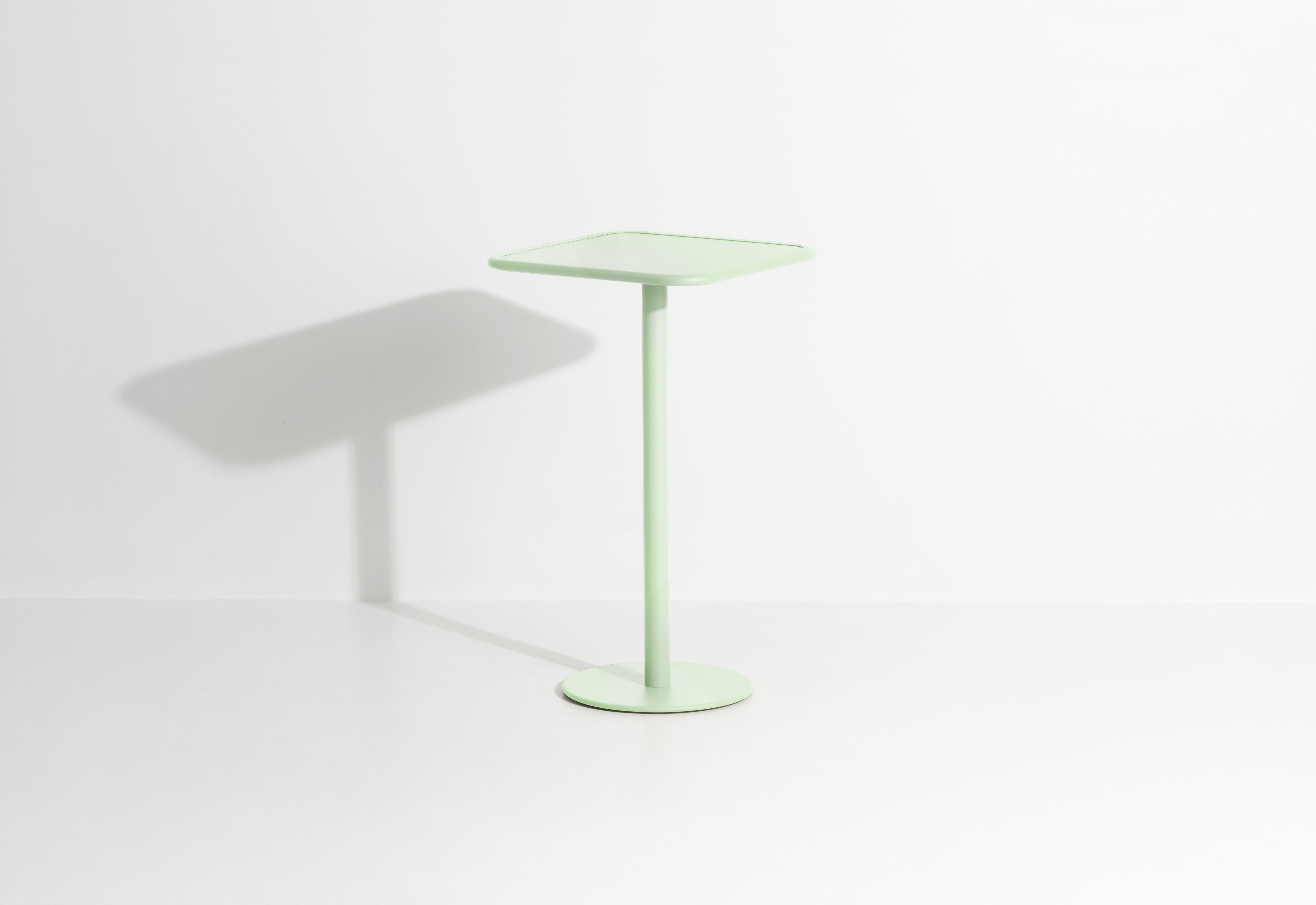 Vierkante tuintafel WEEK-END pastelgroen