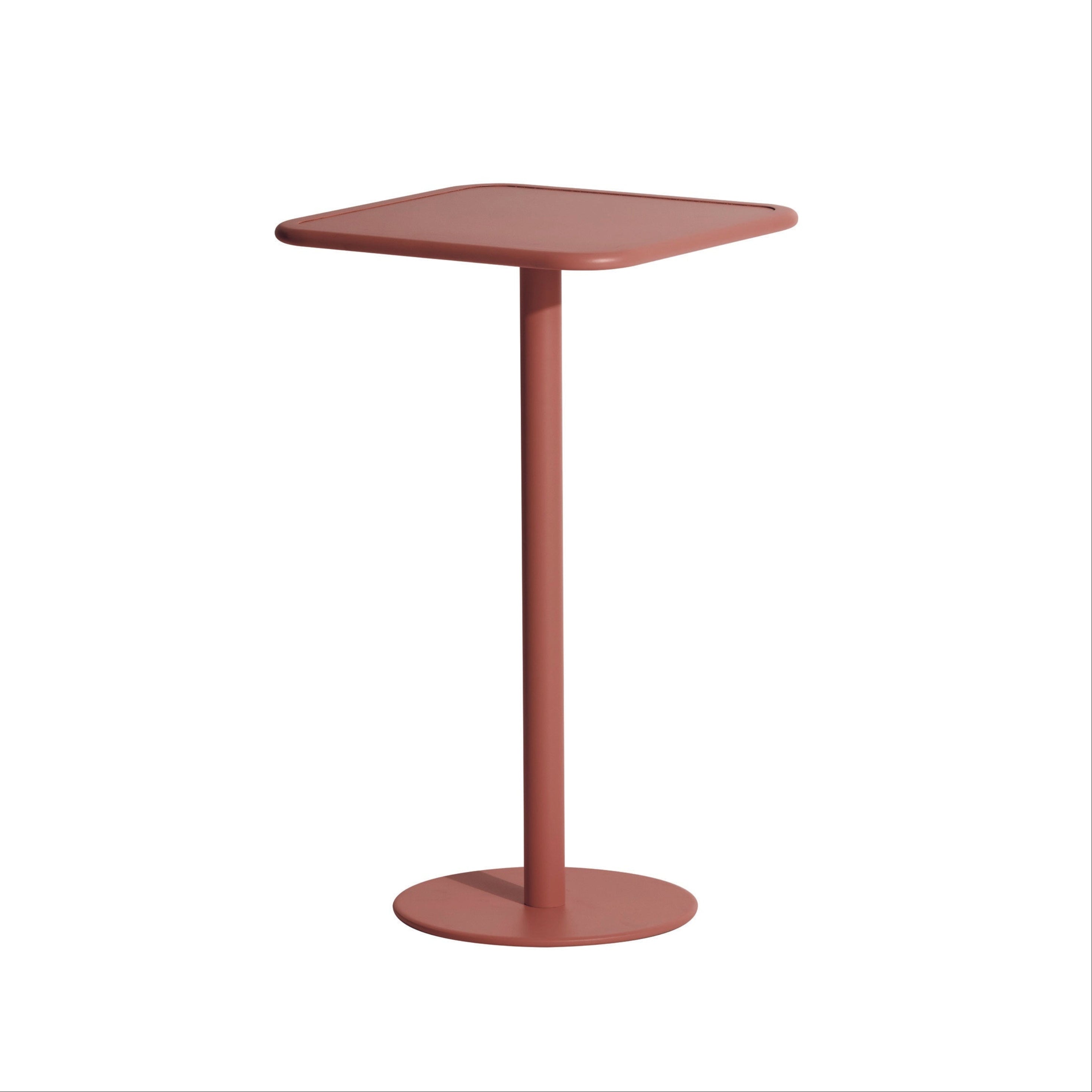 Vierkante tuintafel WEEK-END terracotta