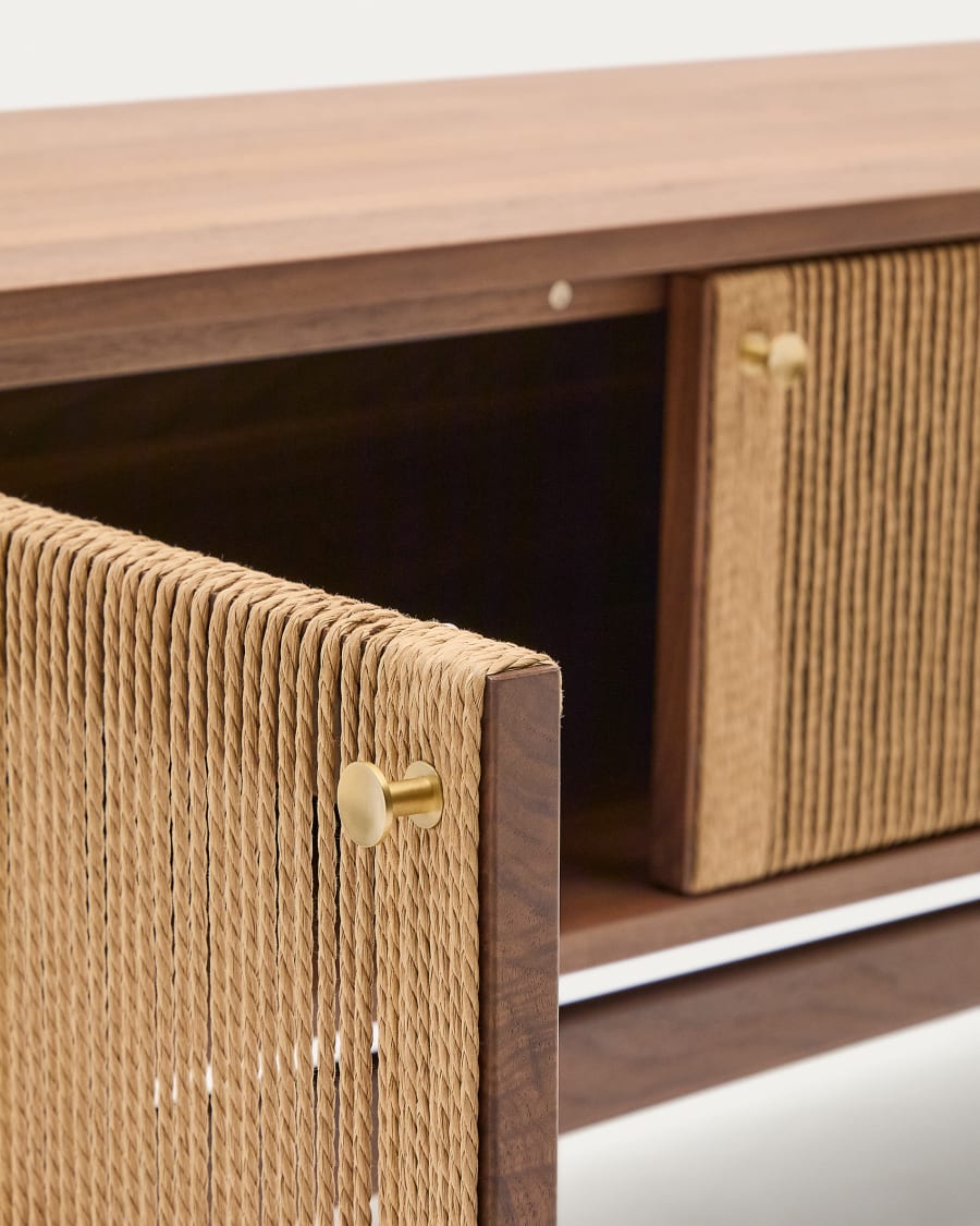 RTV -Kabinett Elan -Nussfurnier