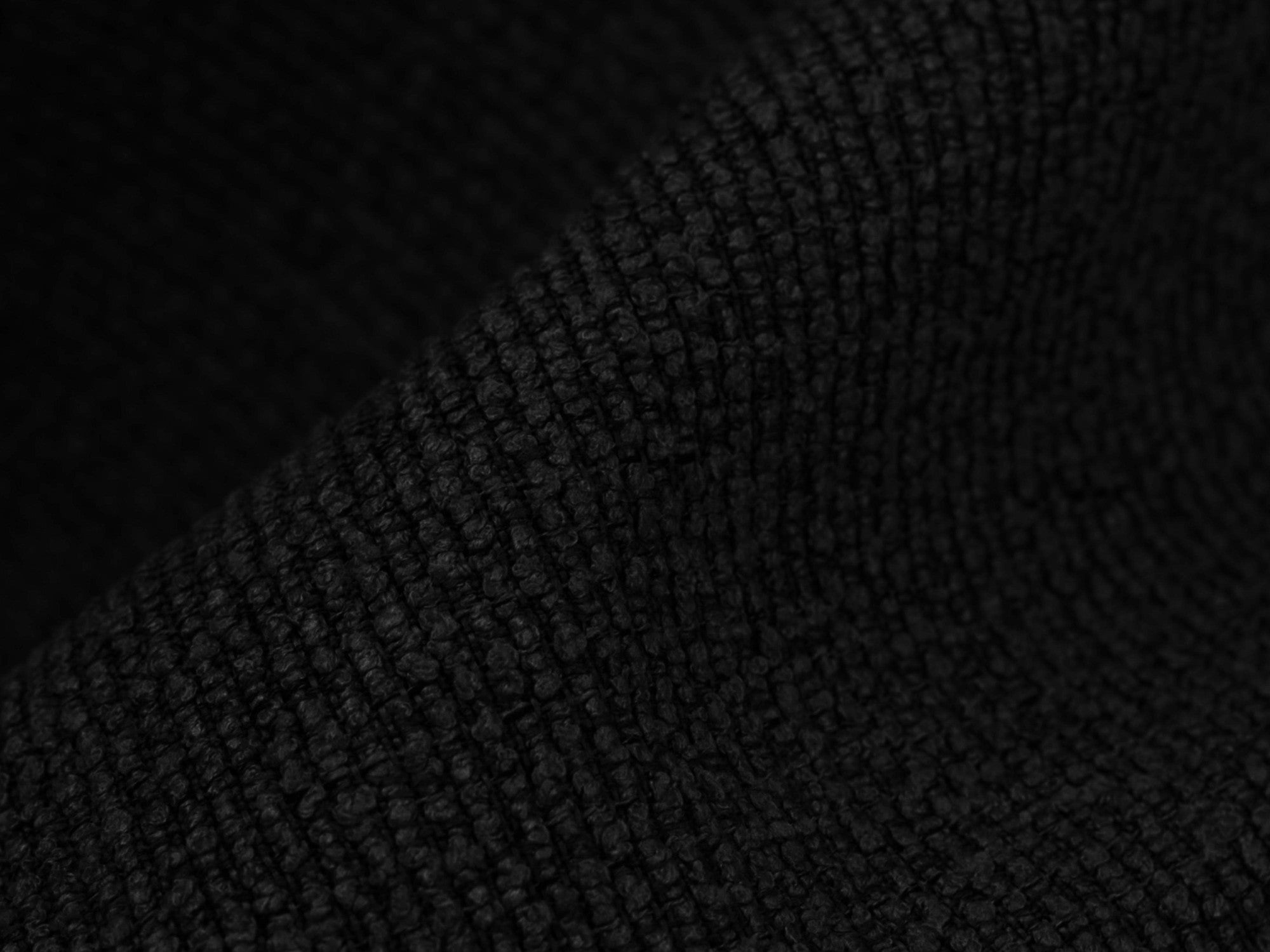 MAIA Chair Black Boucle