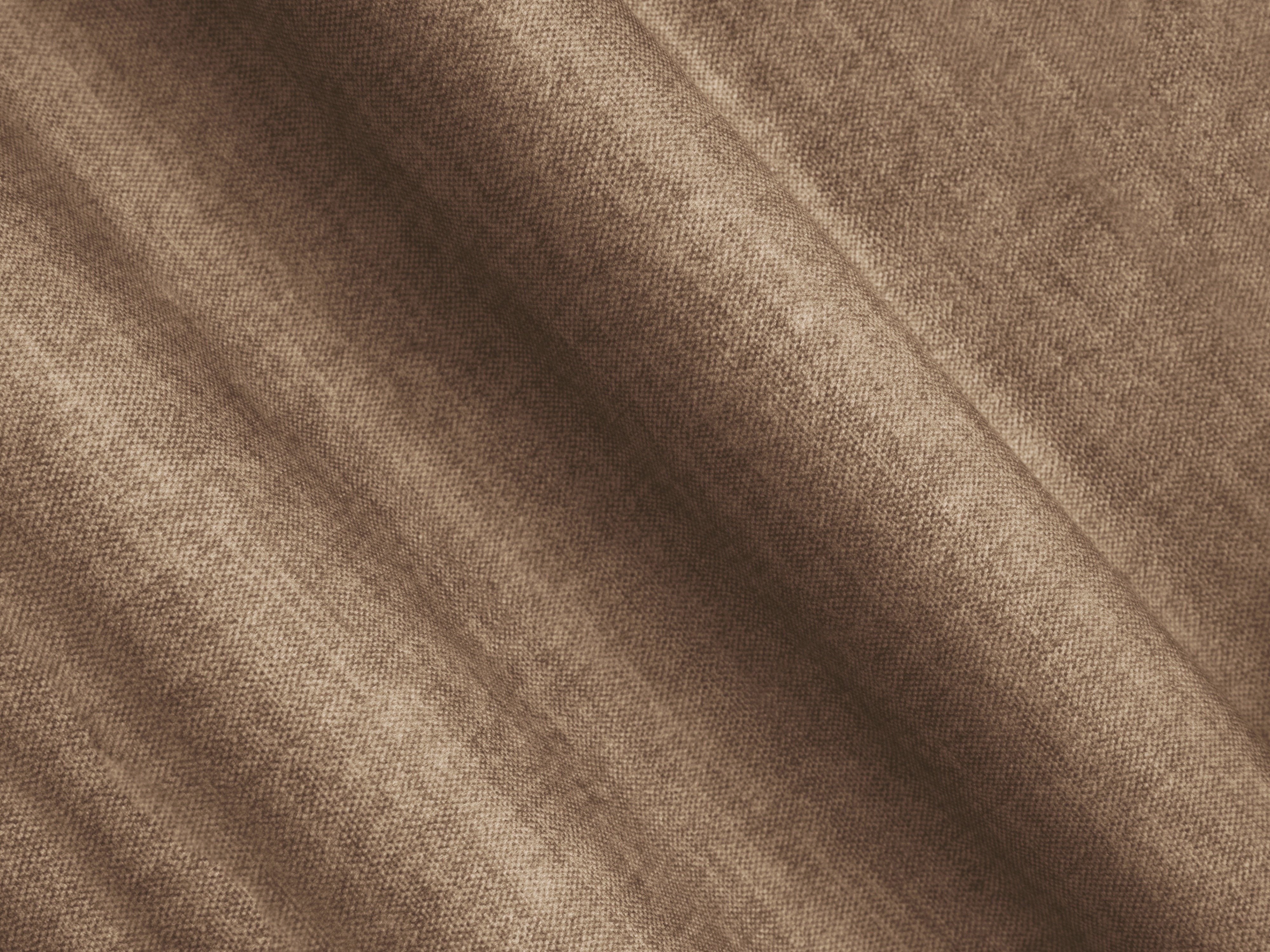 Sofa van fluweel met slaapfunctie RIBES donkerbeige