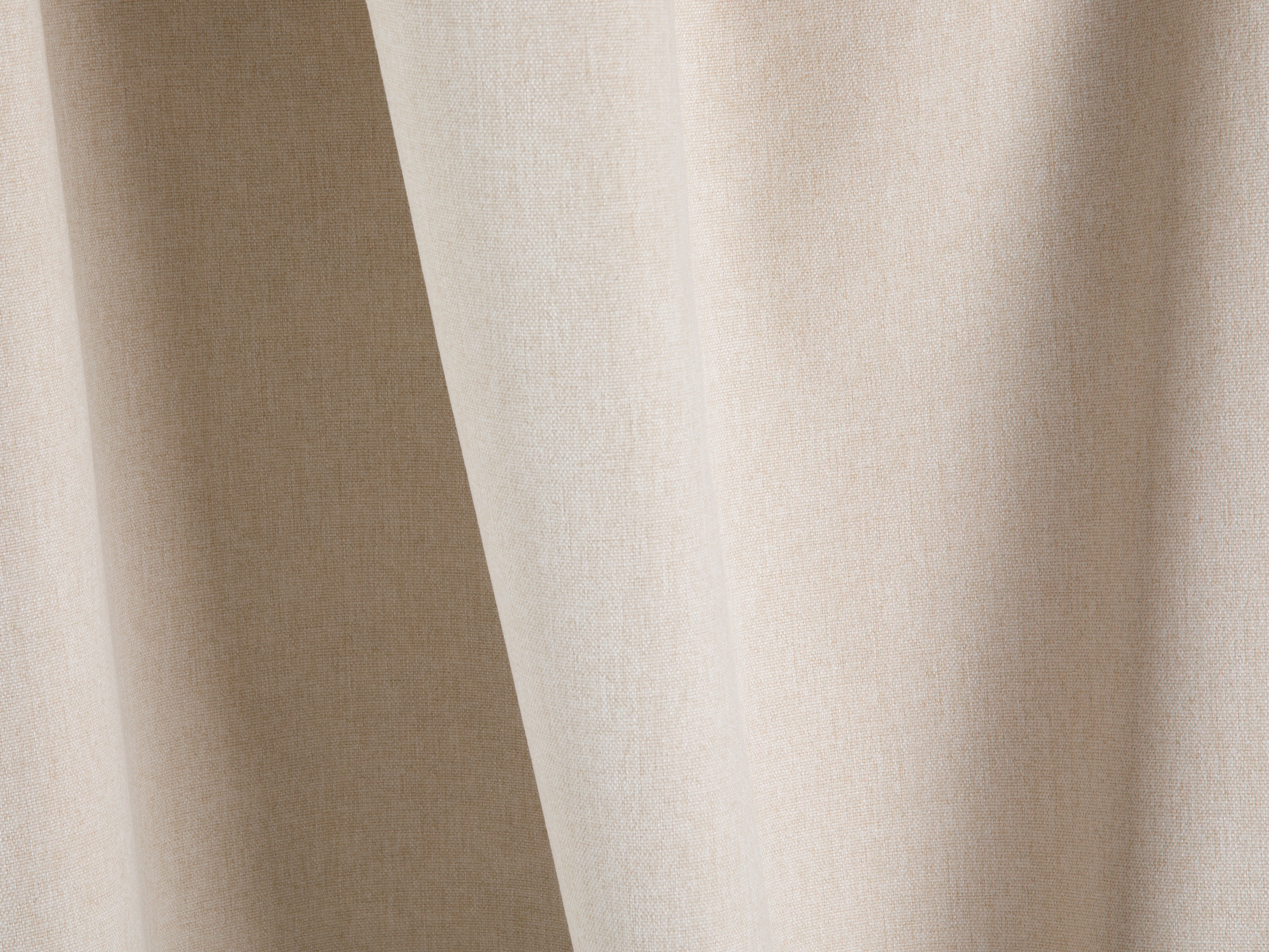 Right-hand corner sofa bed RIBES light beige chenille