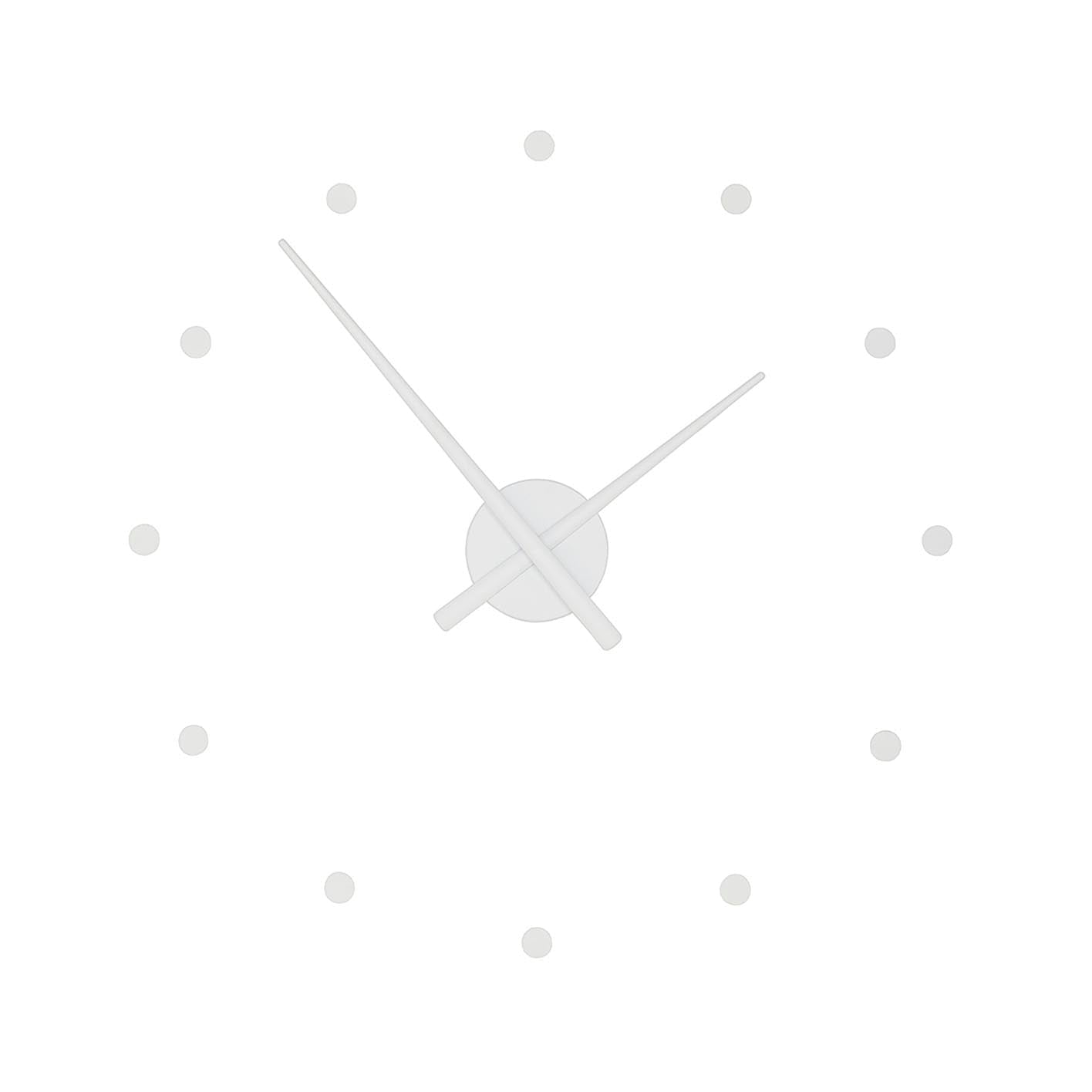 Wandklok OJ MINI wit