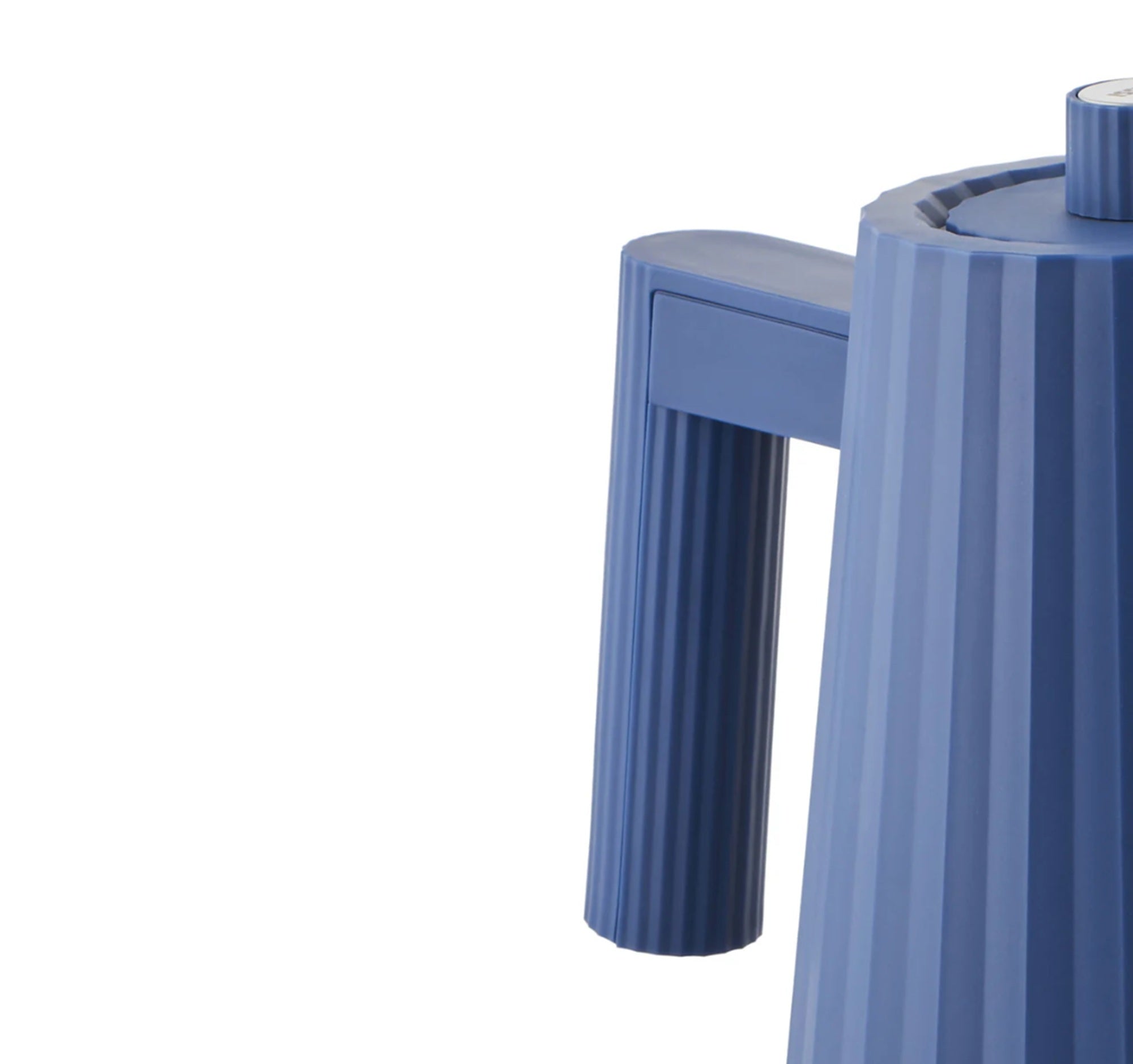 PLISSÉ Electric Kettle Blue