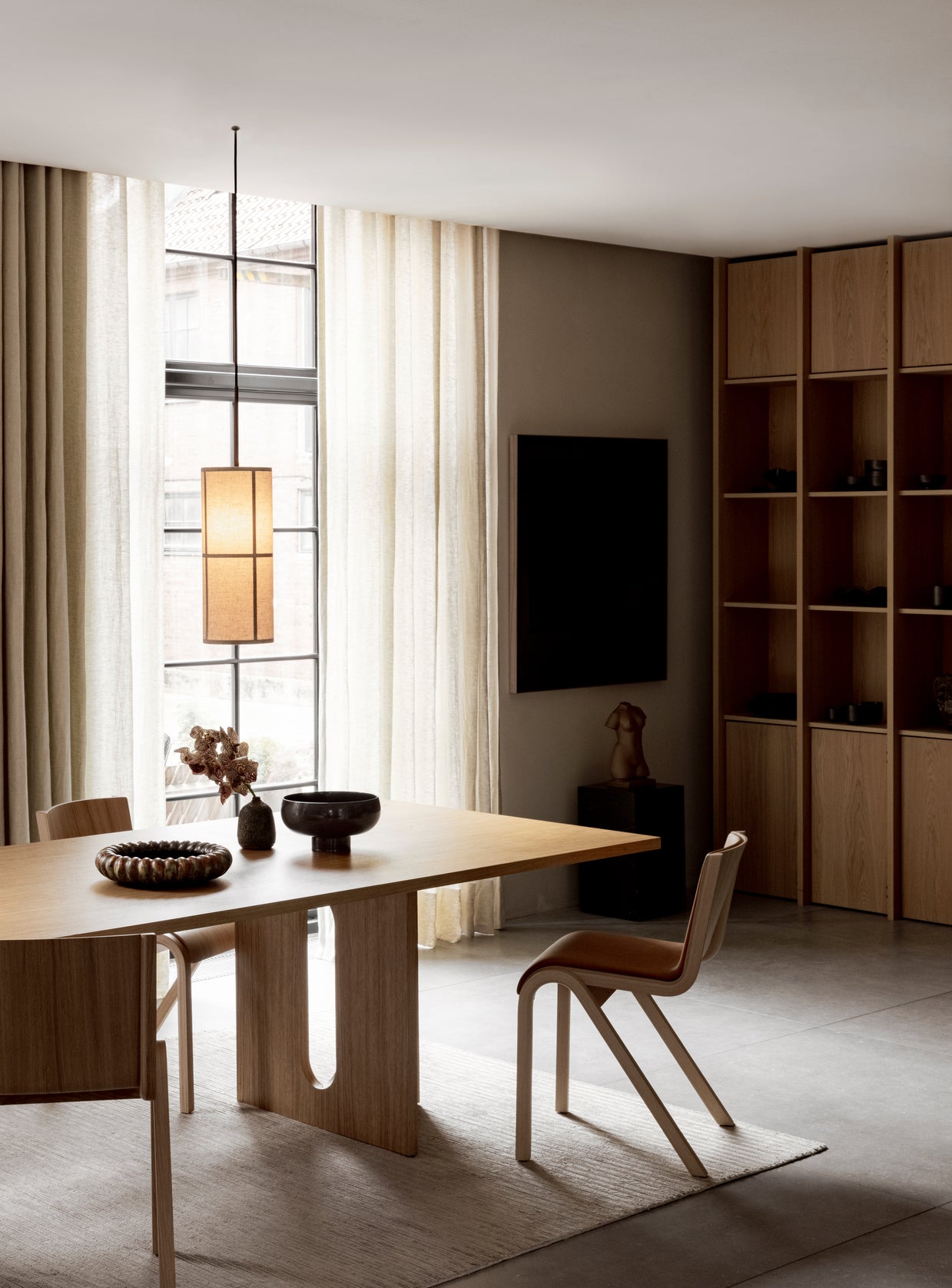 Hanglamp HASHIRA linnen