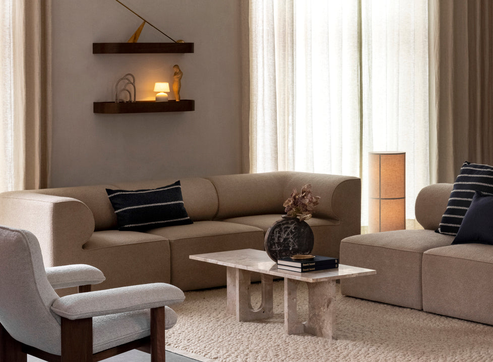 Wandregal EPOCH dunkles Eichenfurnier