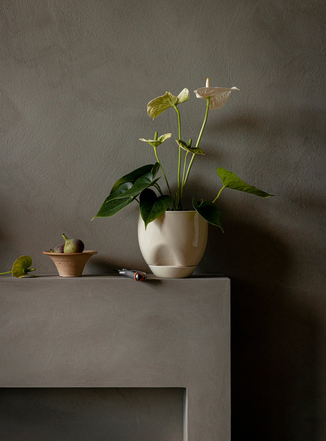 Blumentopf HYDROUS ochra