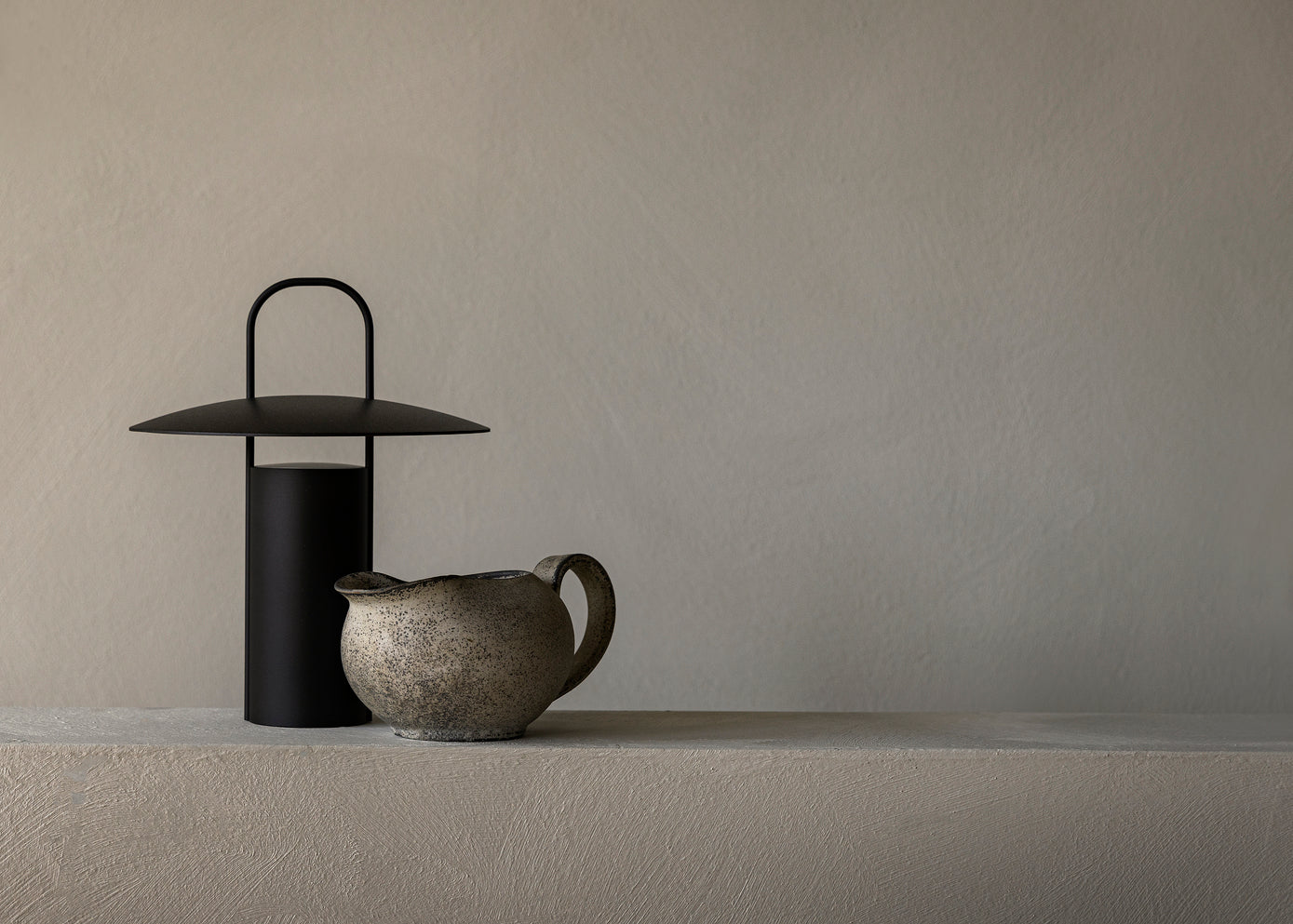 Portable lamp RAY black