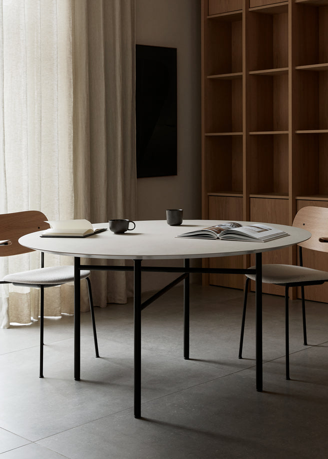 CO Chair black oak veneer with black base