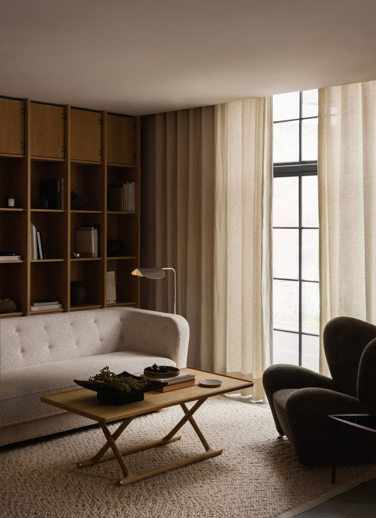 Fauteuil DE MOEDE MAN schapenvacht