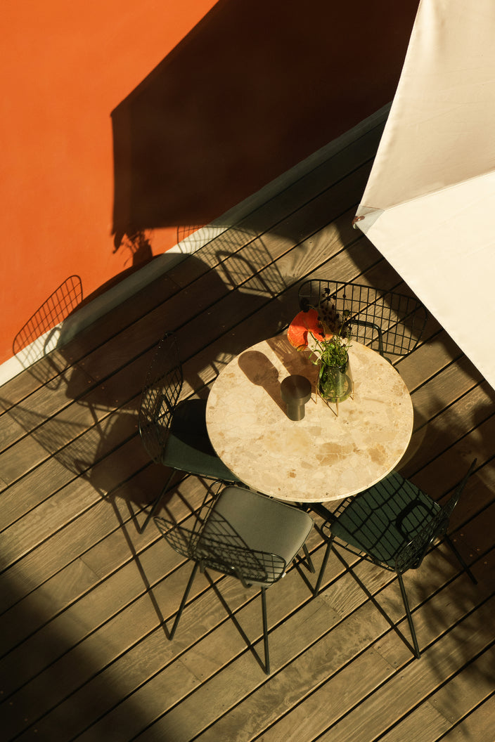 Bar tafel HARBOUR zwart eikenfineer