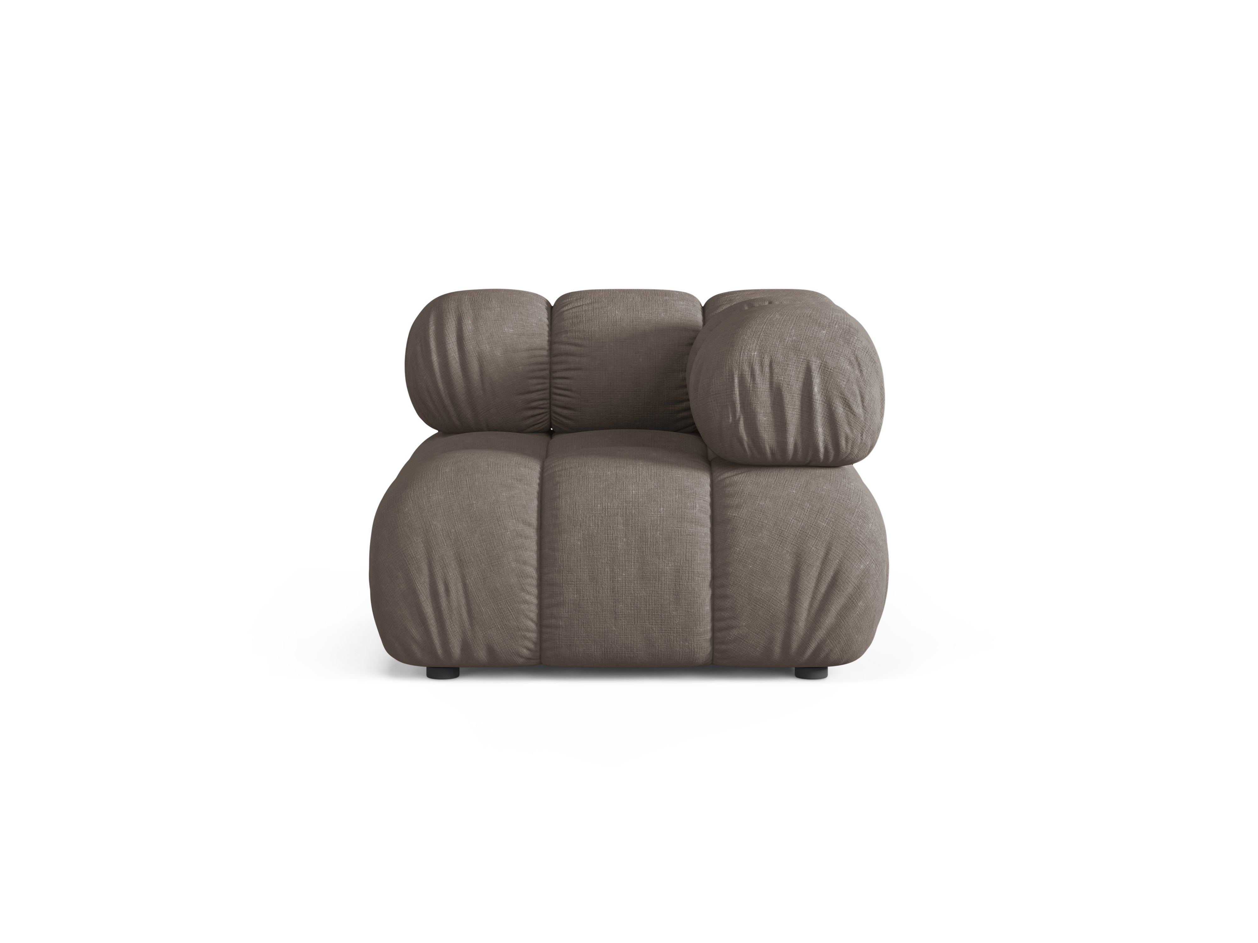 Modulaire bank BELLIS - hoekmodule donker cappuccino