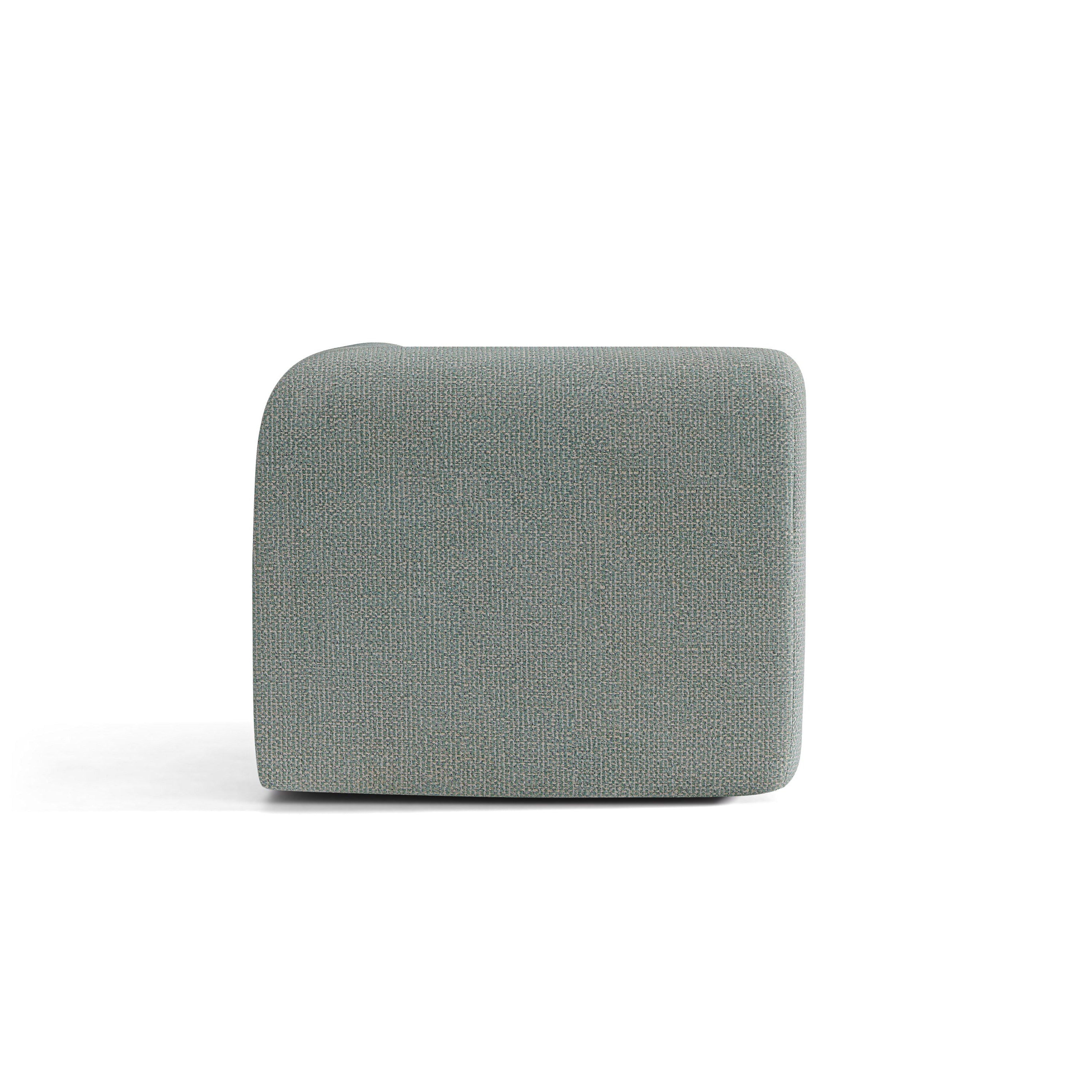 Modulaire bank NEO - blauwe melange hoekmodule