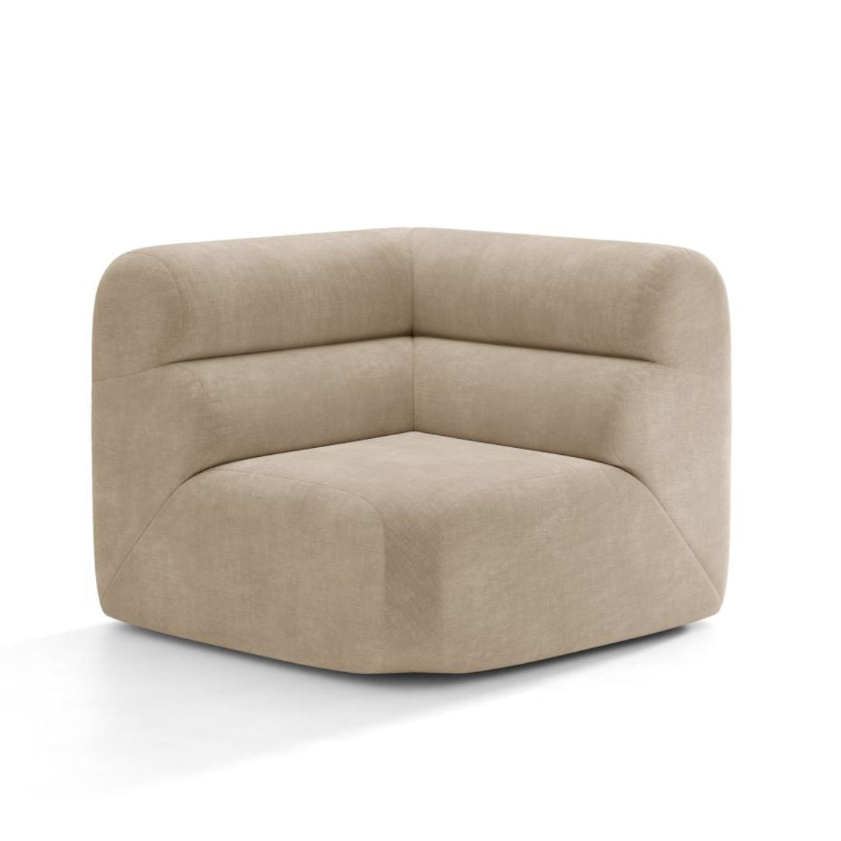Modulaire bank NEO - hoekmodule beige chenille