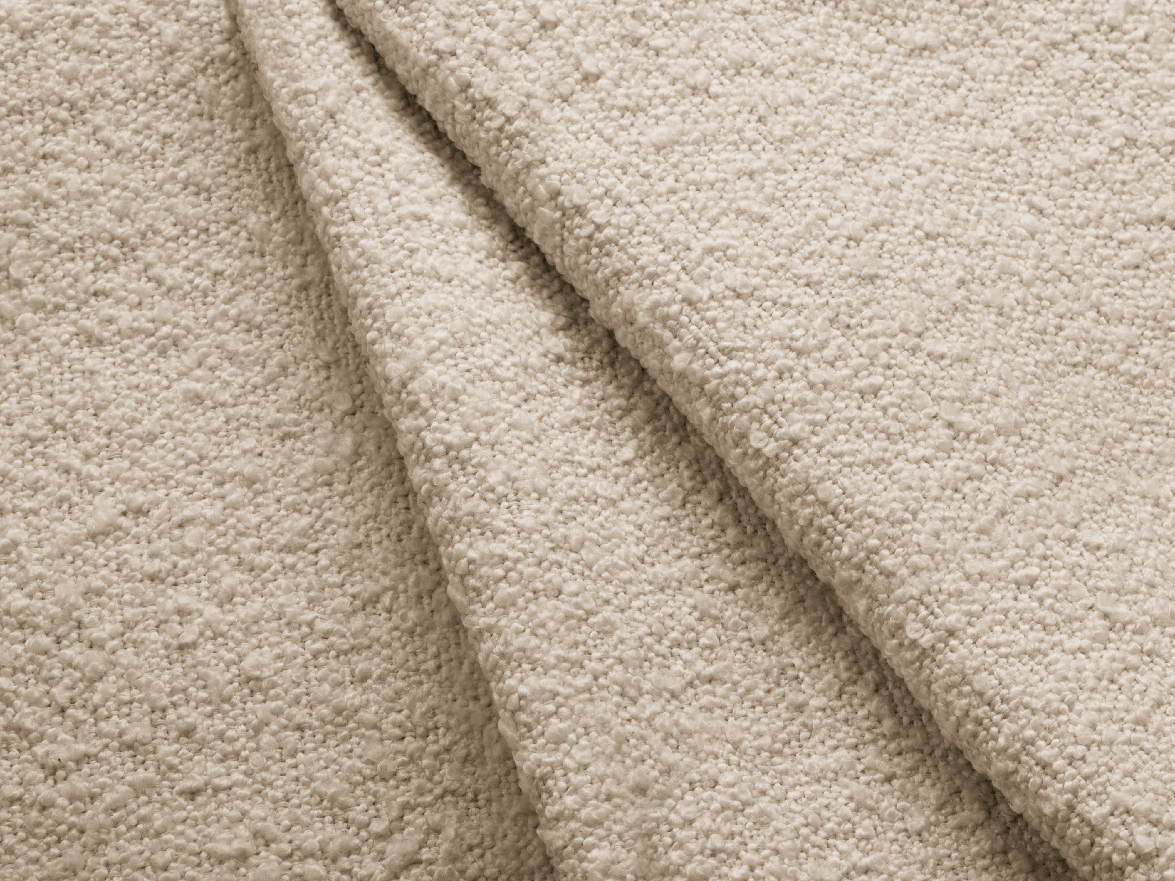 MILEY Modular Sofa - Right Side Module in Beige Boucle