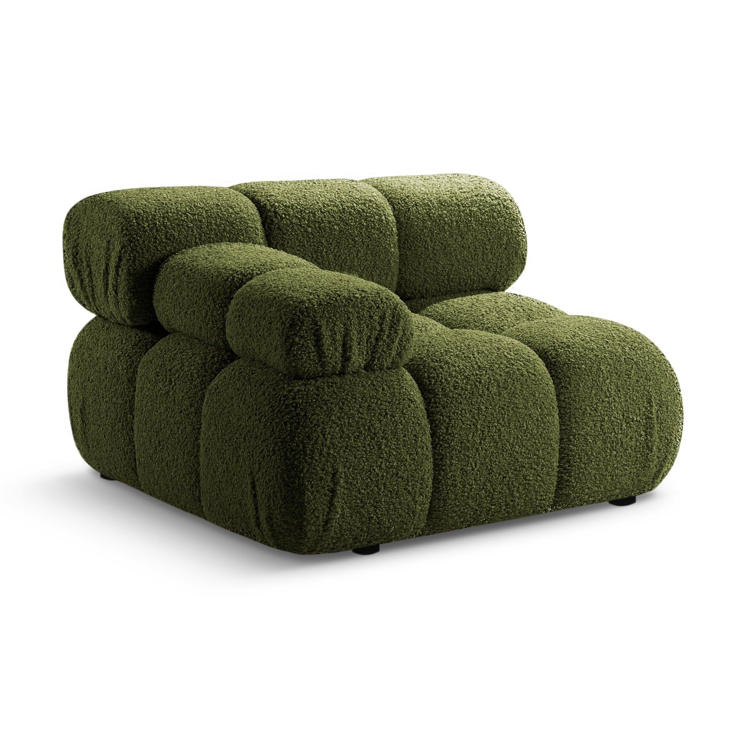 Modulaire bank BELLIS - linker module in groene boucle