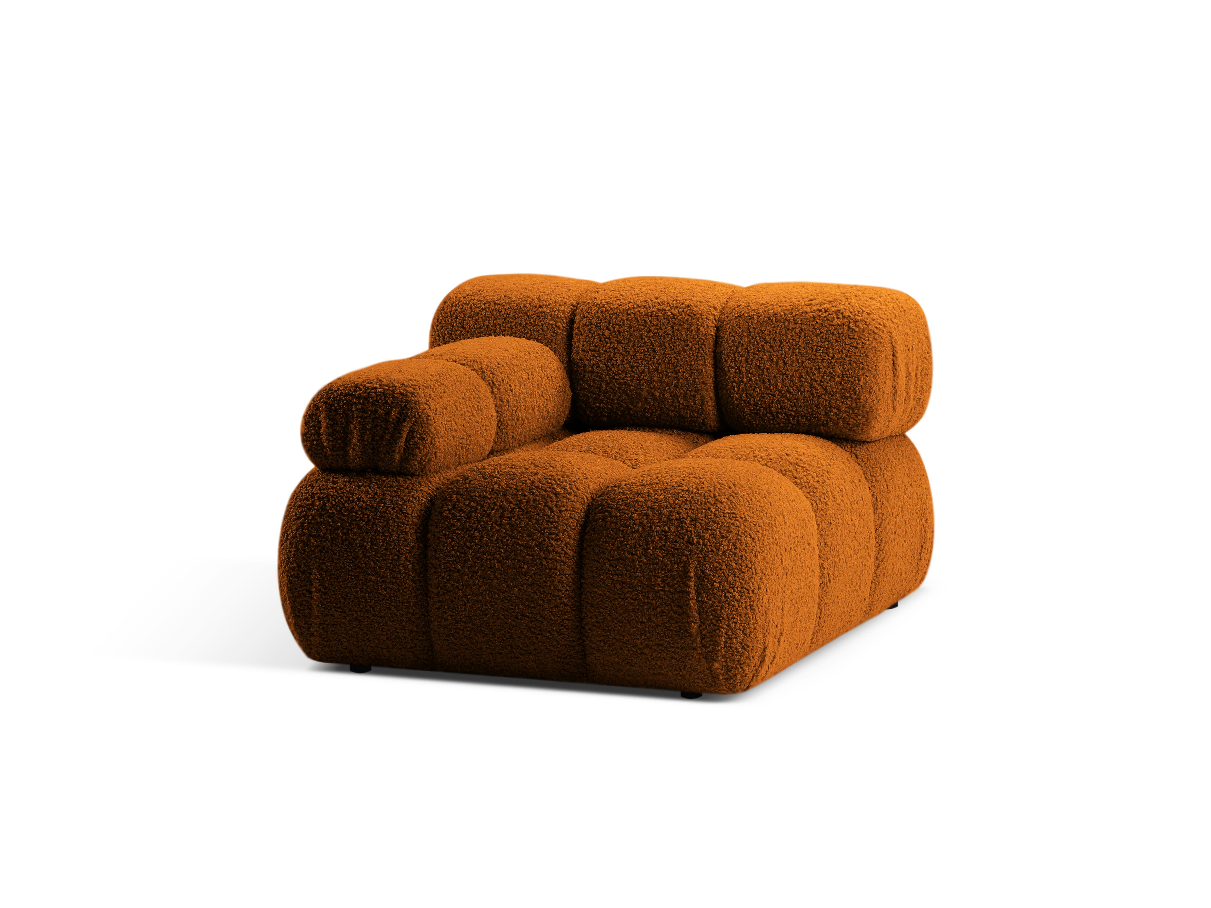 Modulaire bank BELLIS - linker module in baksteen boucle