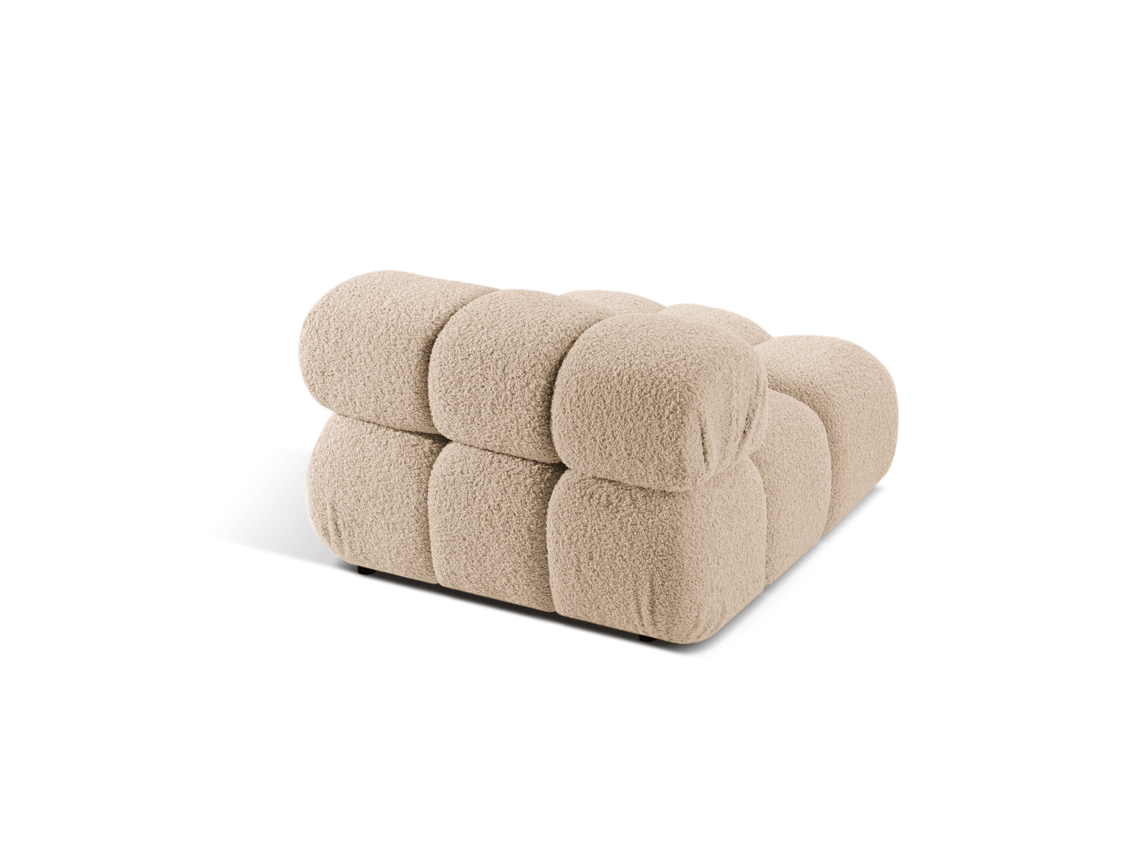 Fauteuil / module BELLIS zandkleurige boucle