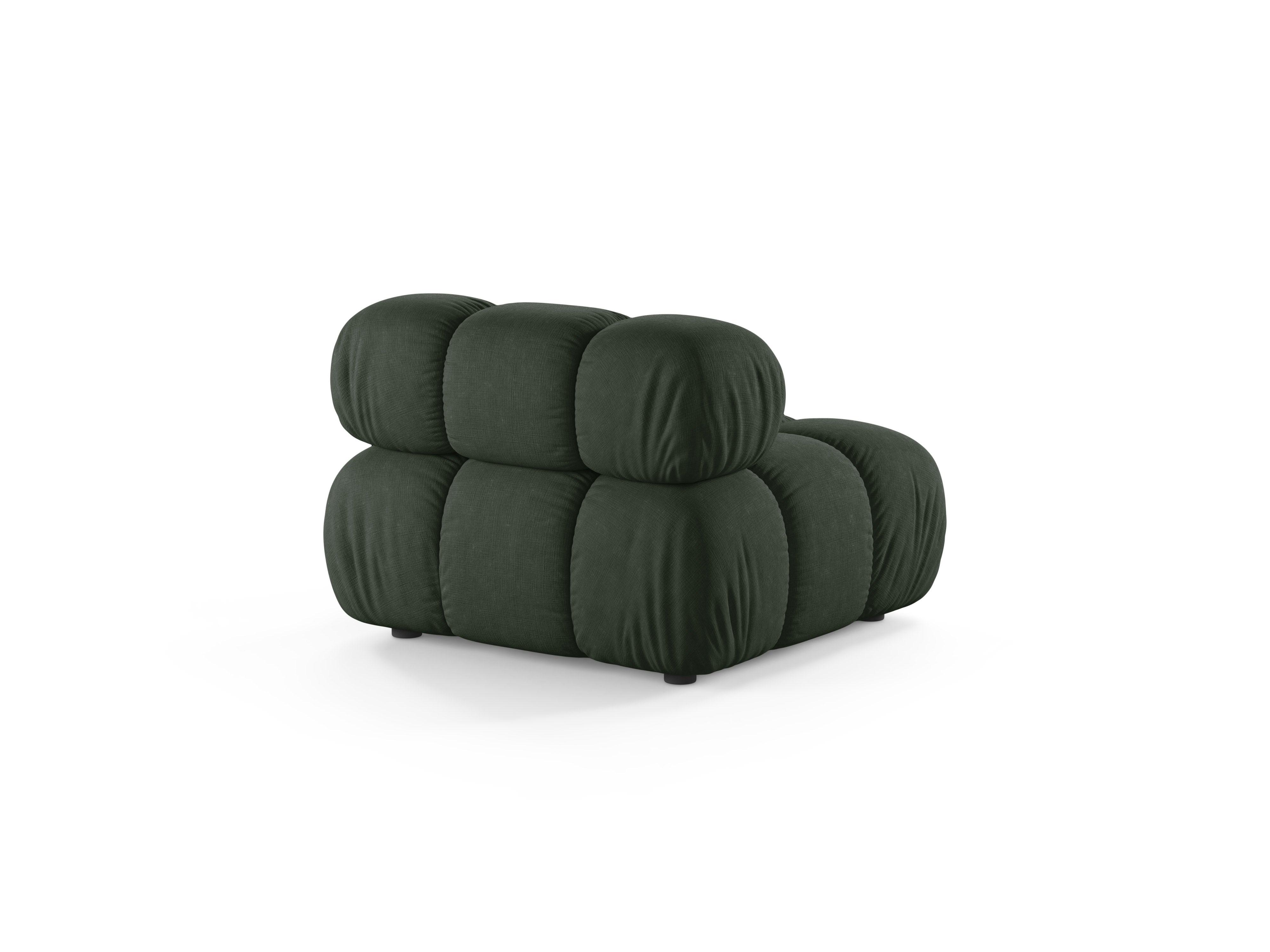 Fauteuil / module BELLIS donkergroen