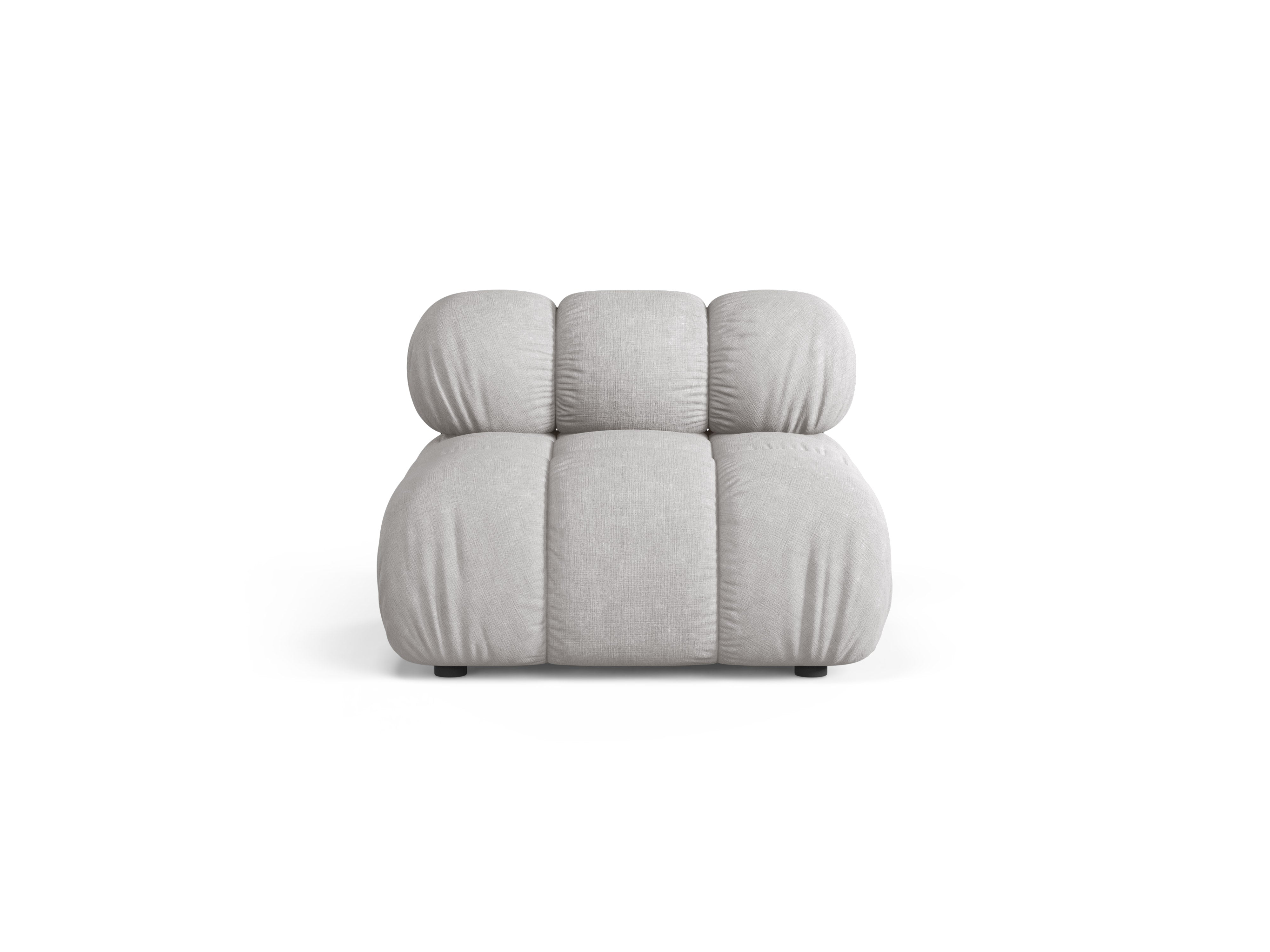 Fauteuil / module BELLIS lichtgrijs