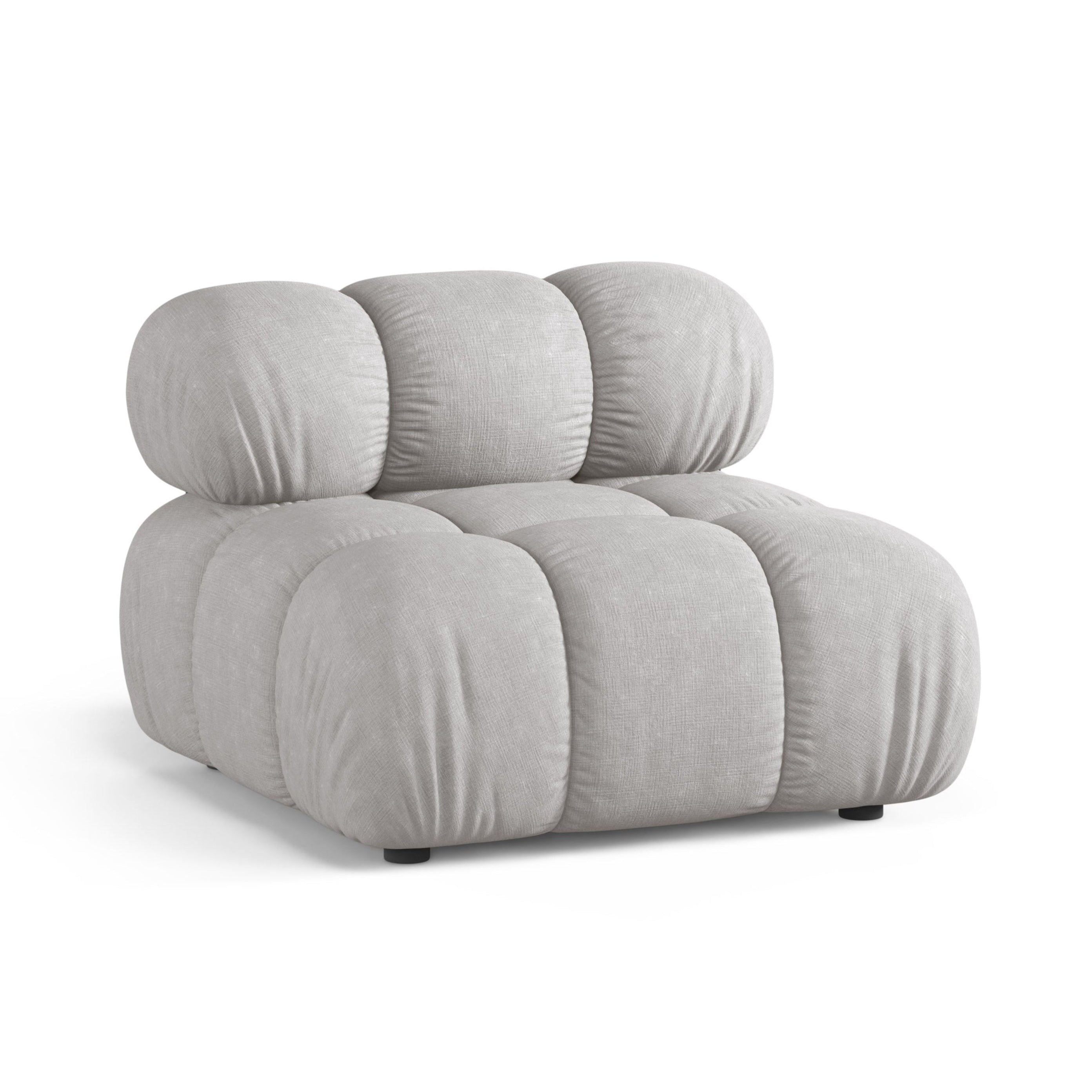 Fauteuil / module BELLIS lichtgrijs