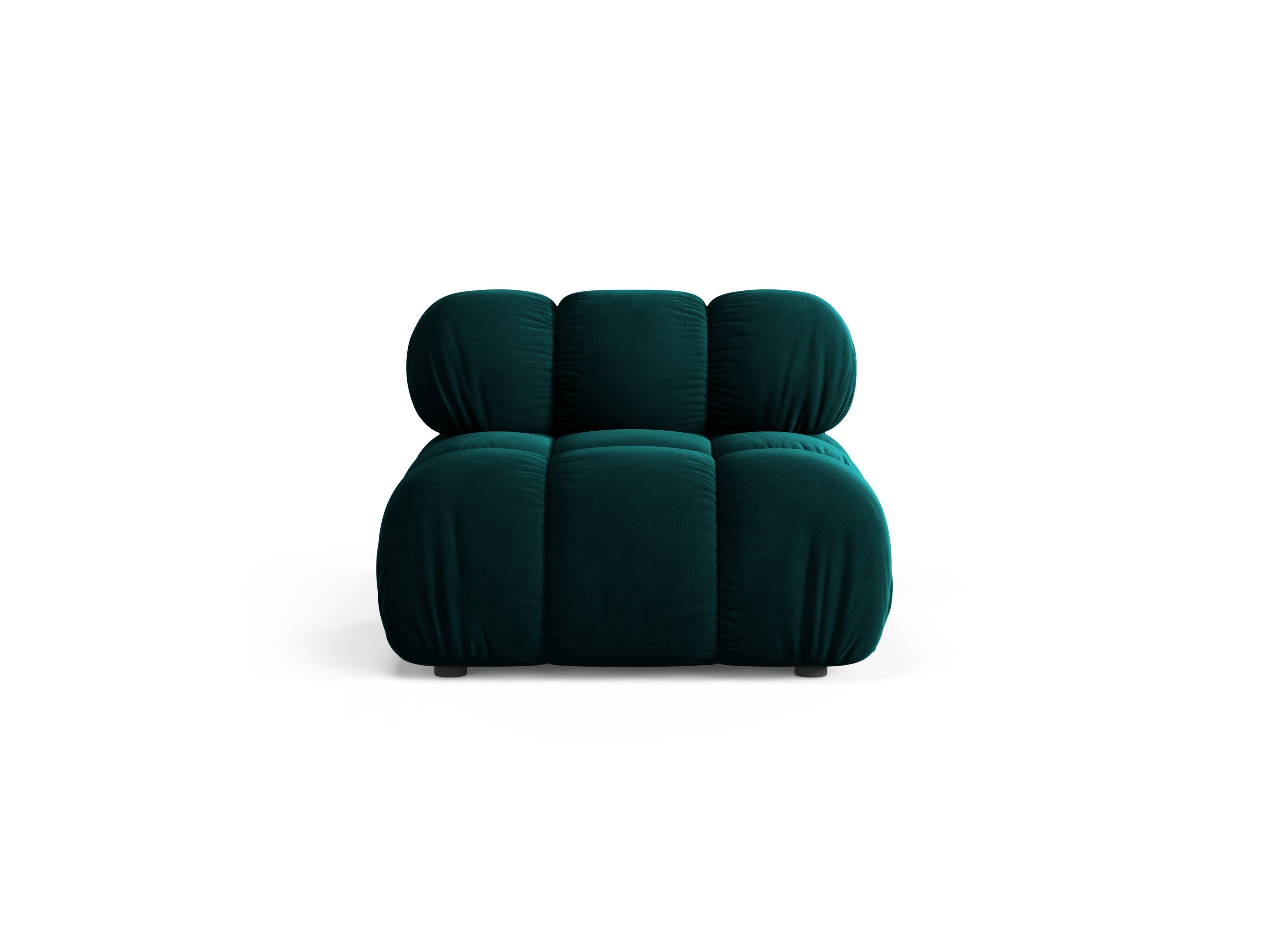 Fotel / module BELLIS diep petrol velours