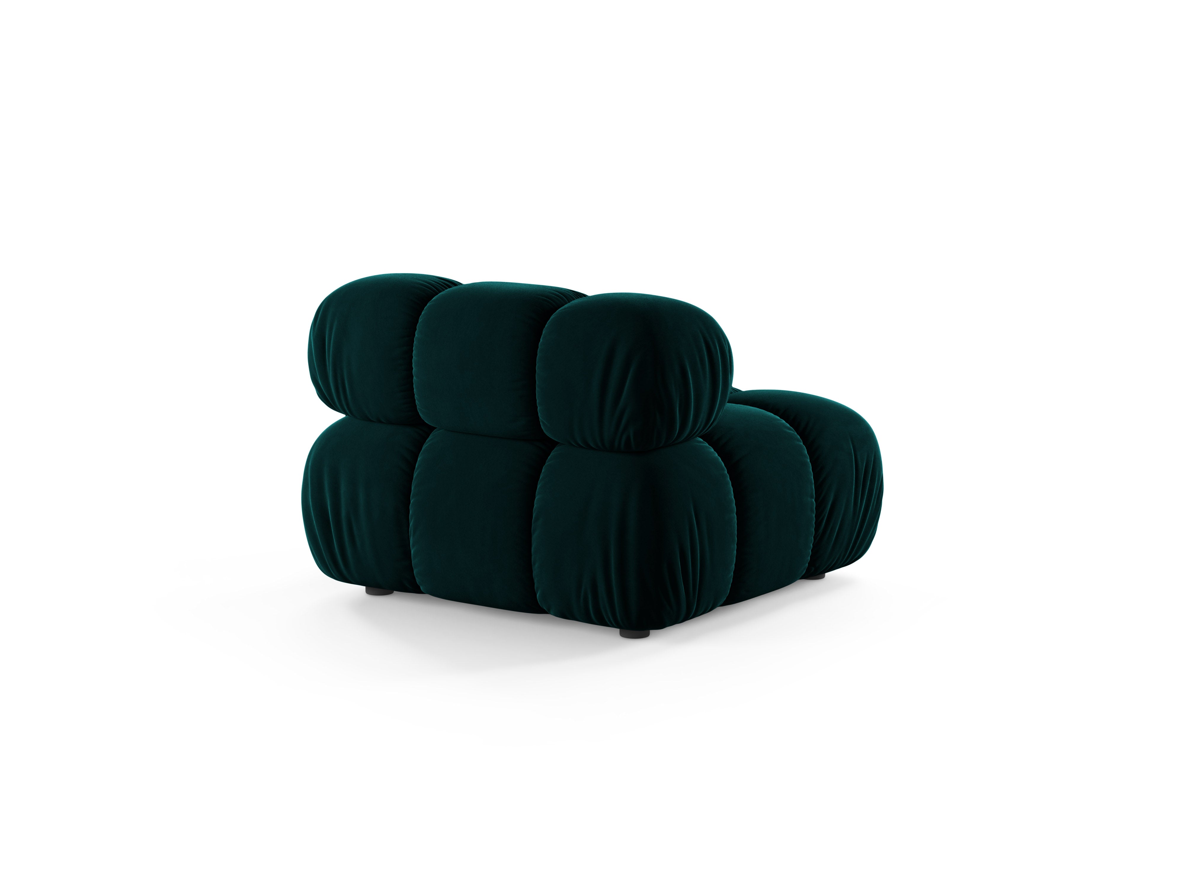 Fotel / module BELLIS diep petrol velours