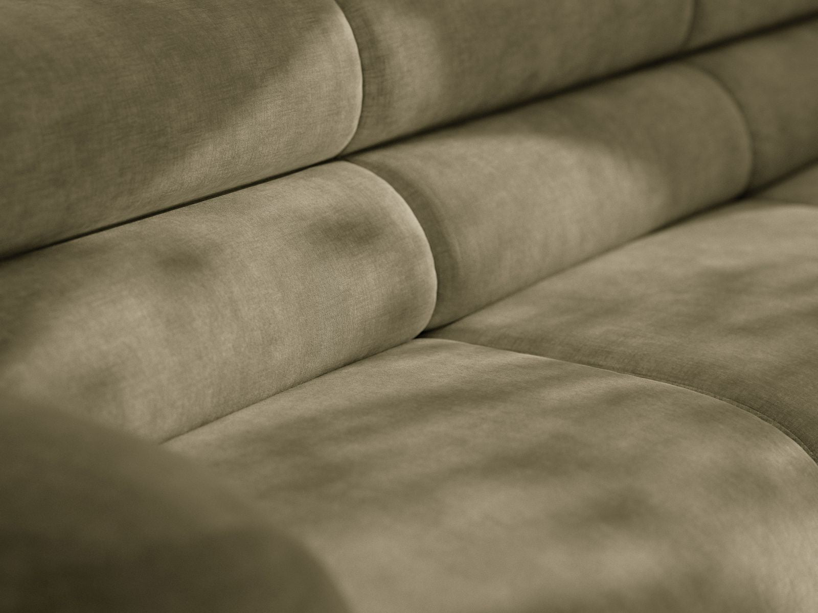 Neo fauteuil / module olijfgroen chenille