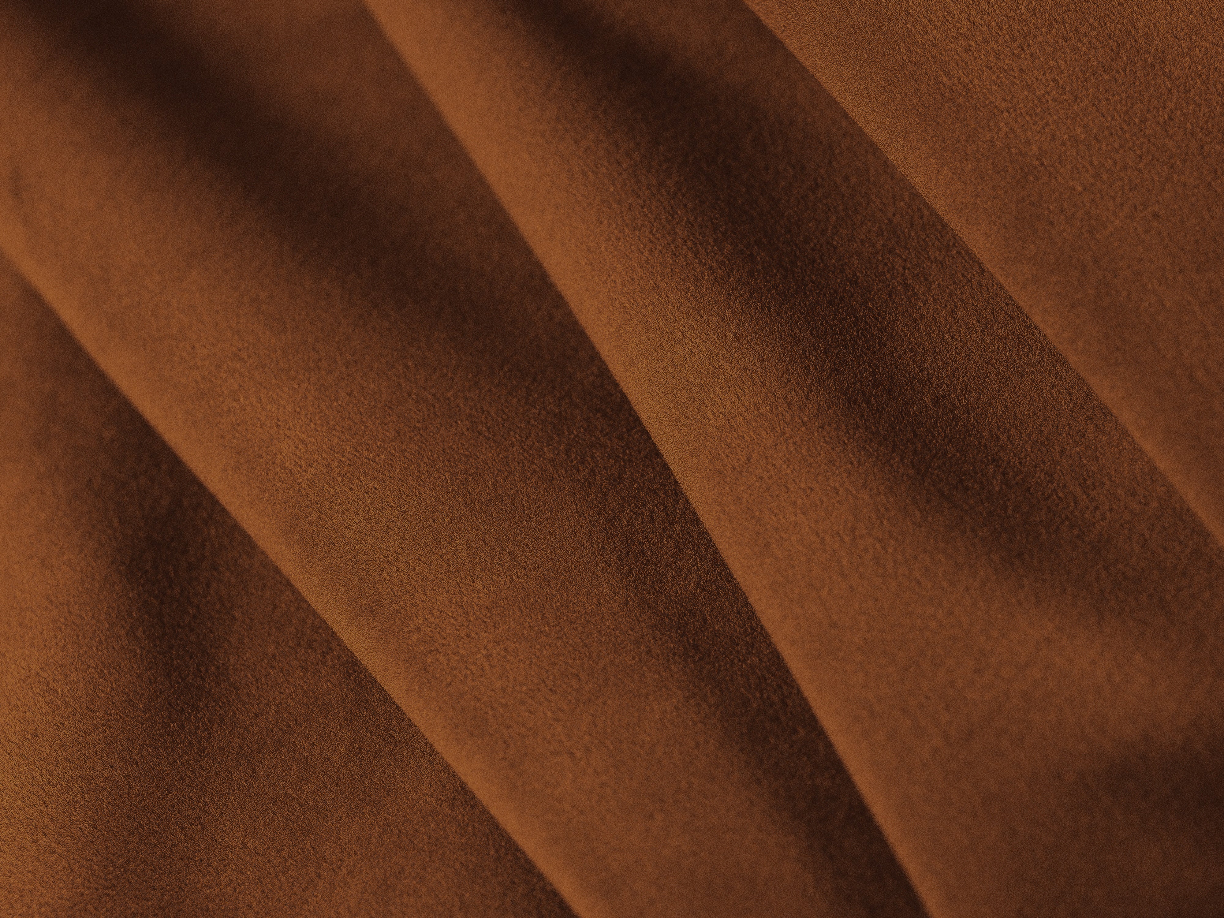 Velvet 2-Seater Sofa with Sleeping Function GLORIA Brown