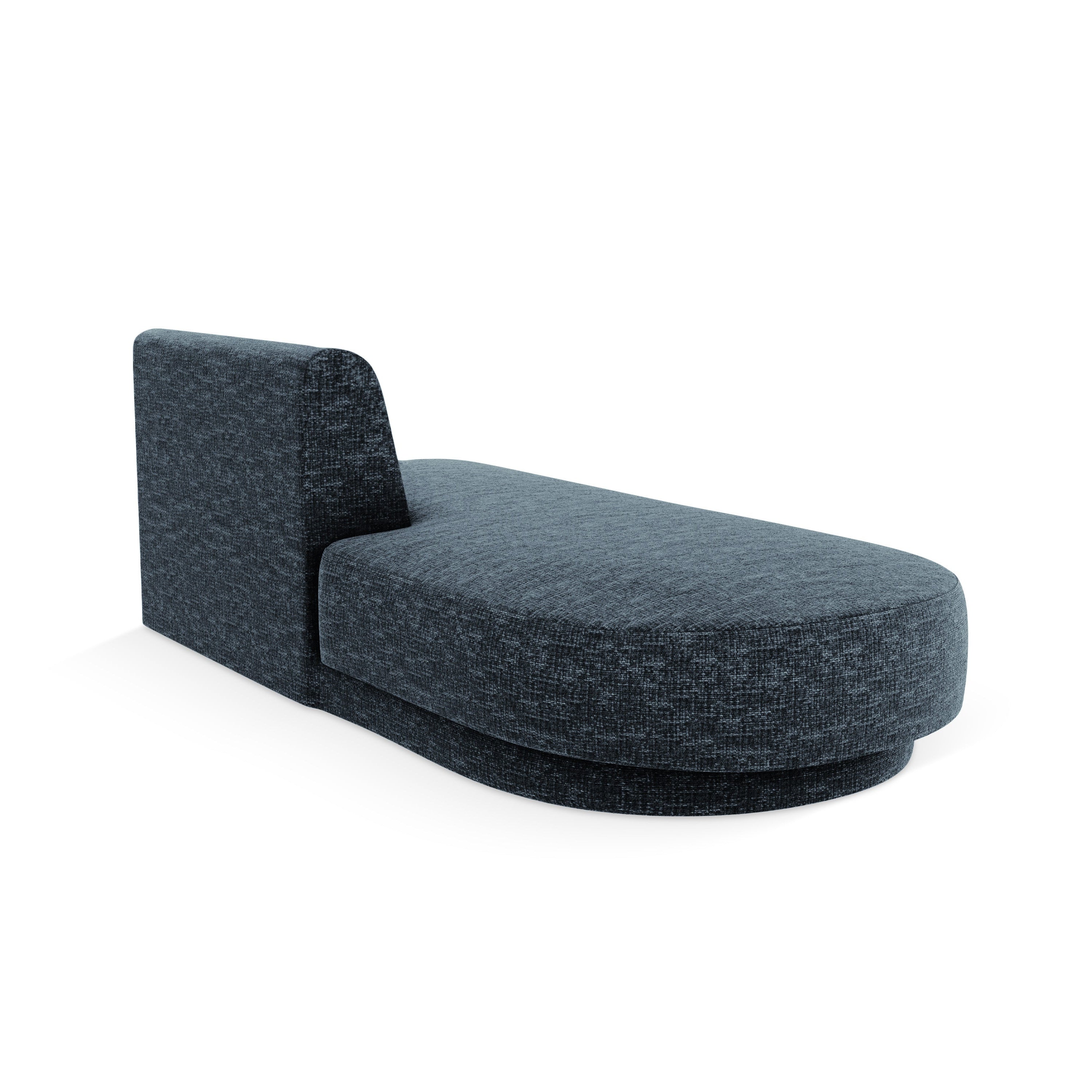 Szezlong 2-sitzig links MILEY königsblau samtig