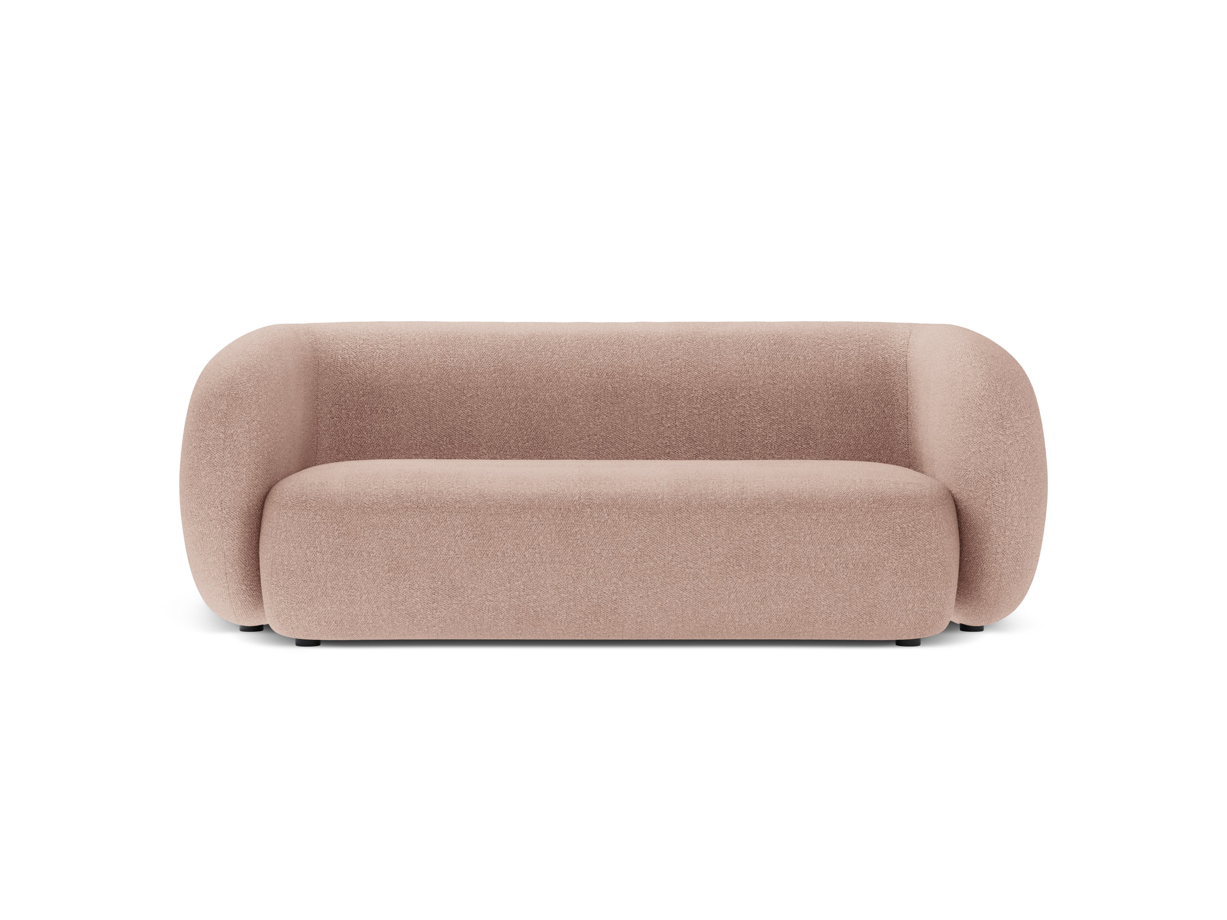 KATE Pink Boucle 2-Seater Sofa