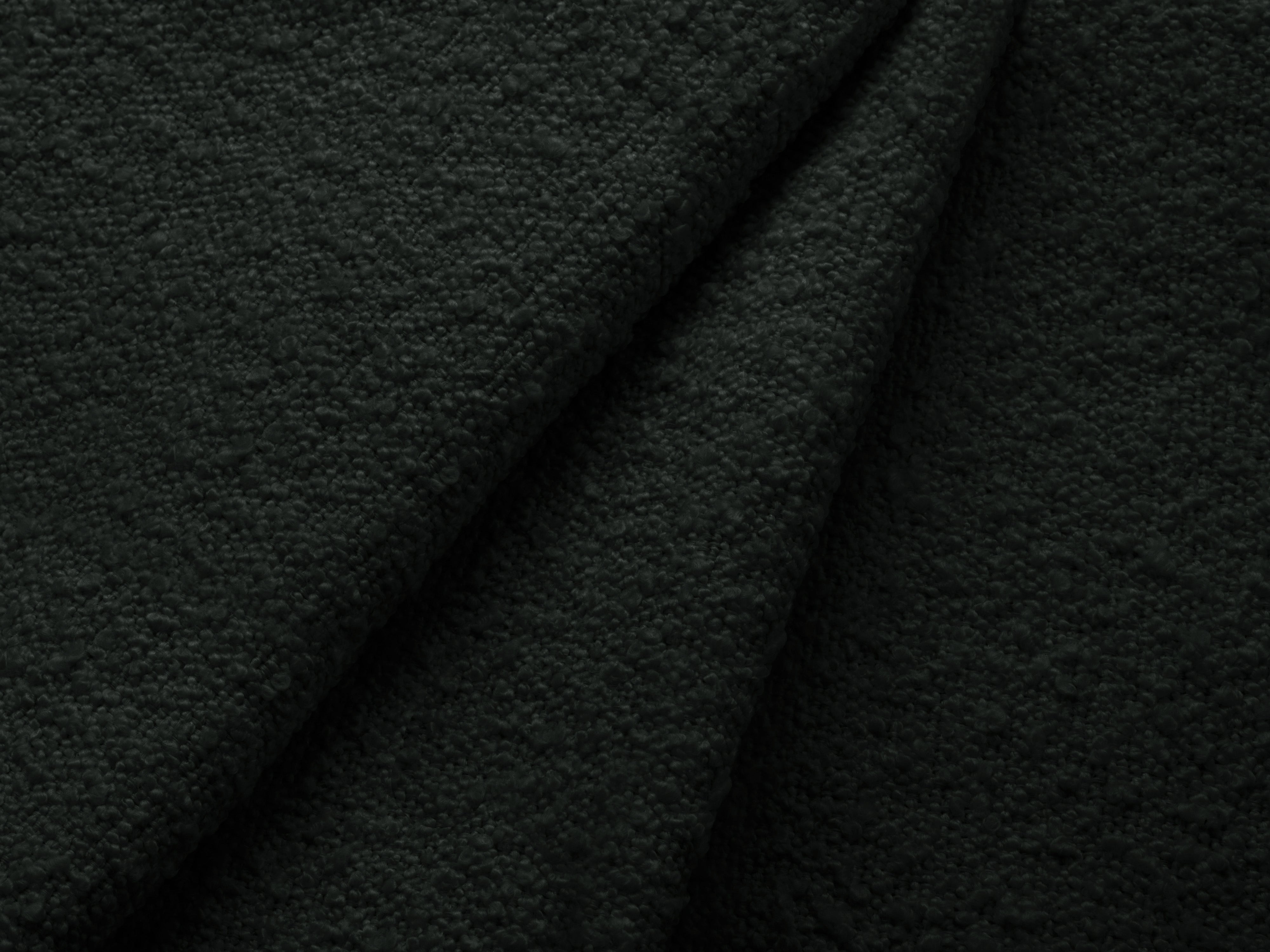 2-seater Sofa KATE black boucle