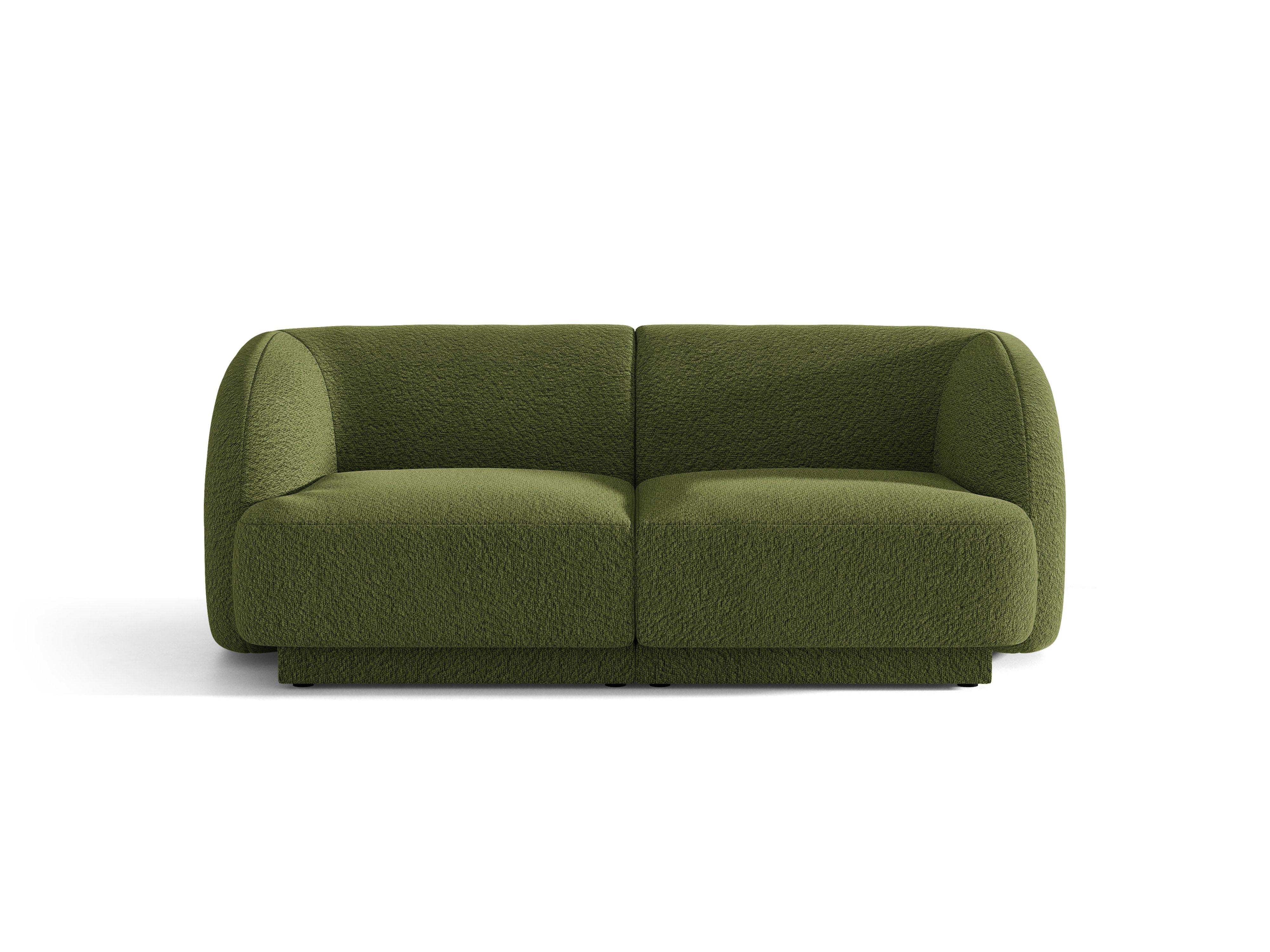 Sofa 2-zits MILEY groen boucle