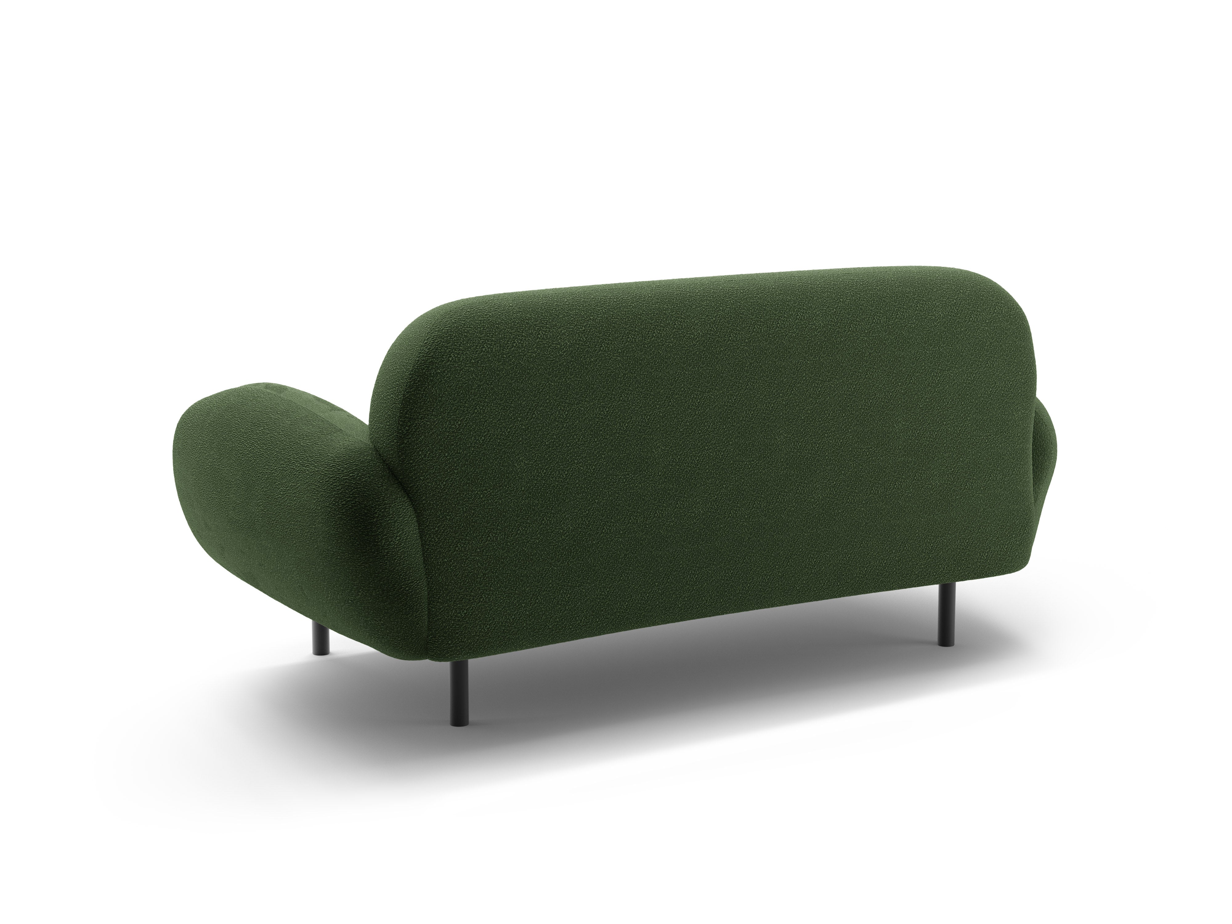 Sofa 2-zits POPPY groen boucle