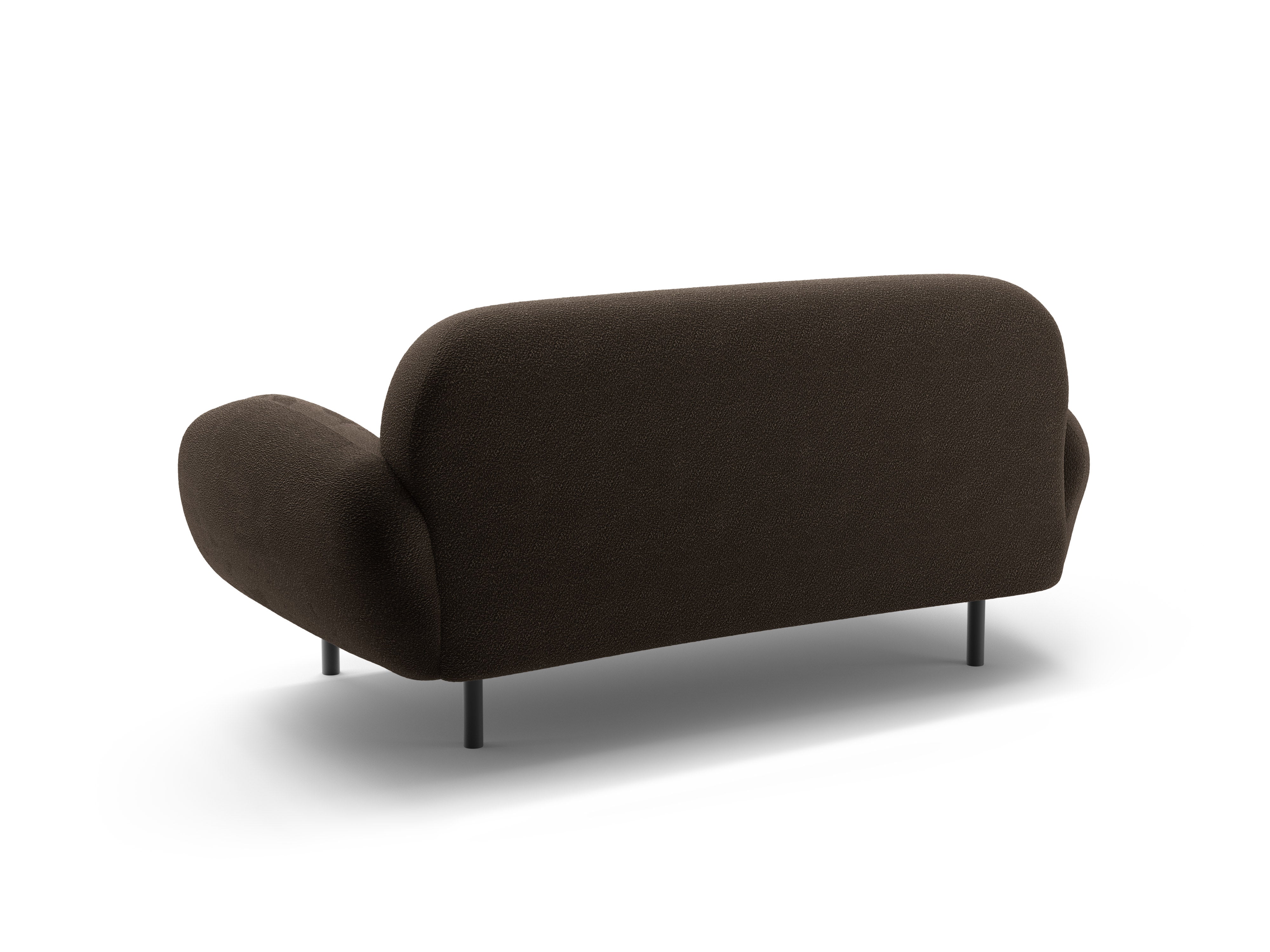 Sofa 2-zits POPPY bruin boucle