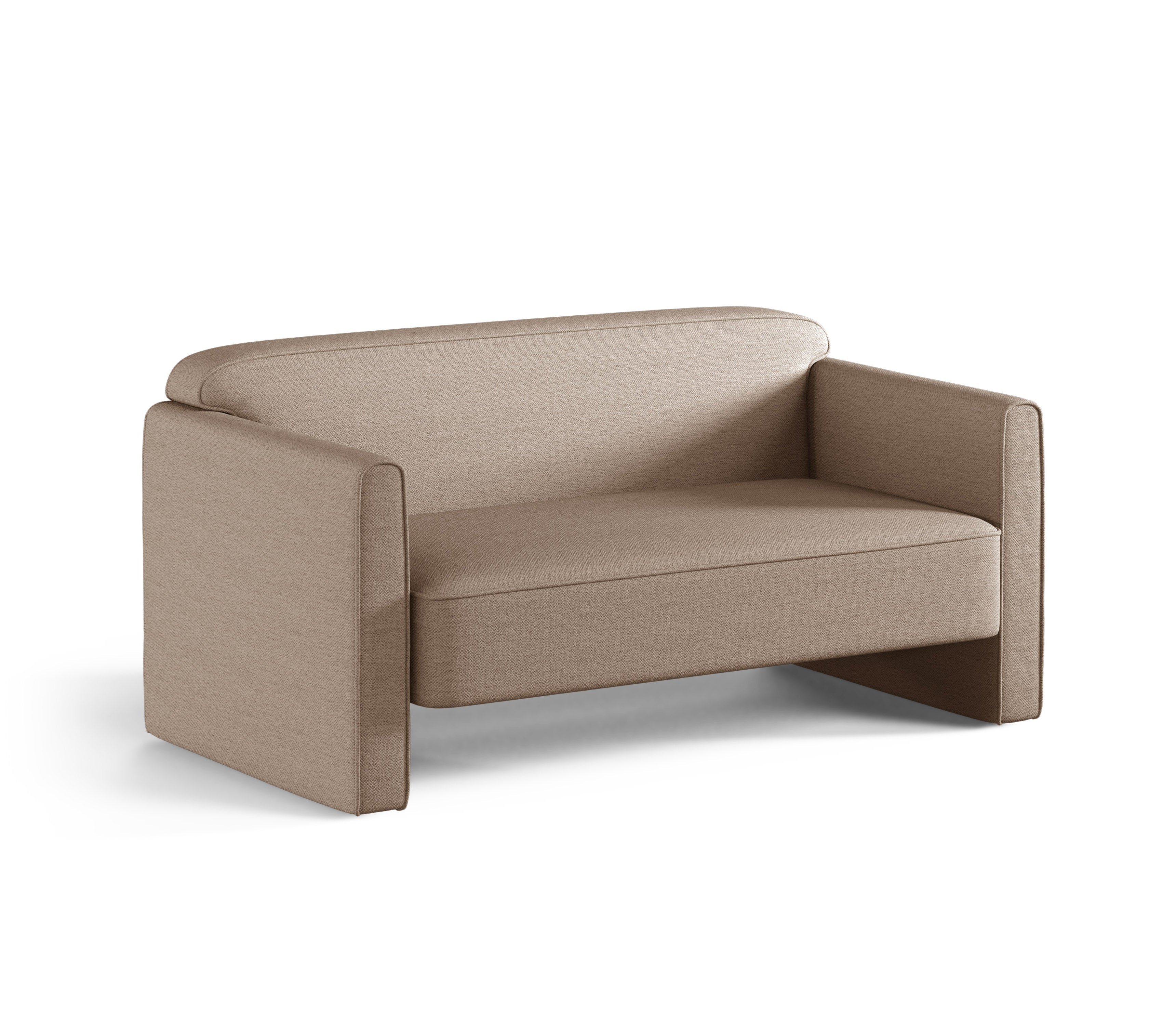 Sofa 2-zits ABBY donkerbeige
