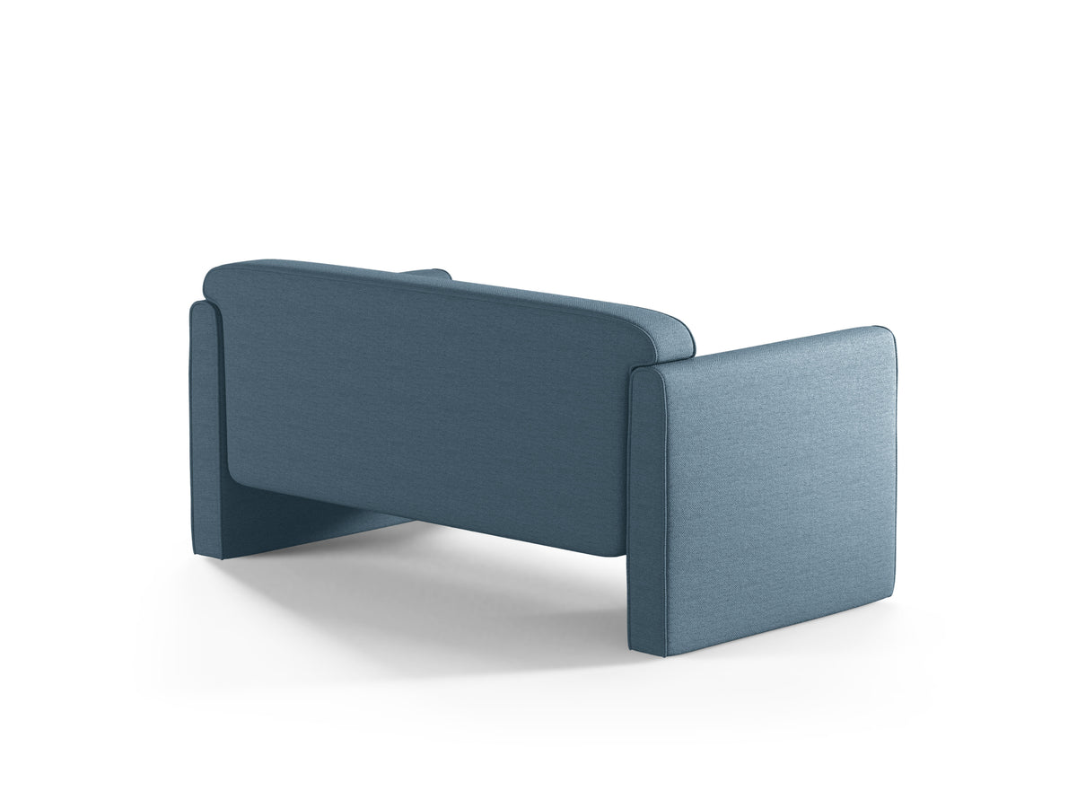 Sofa 2-zits ABBY in spijkerblauw