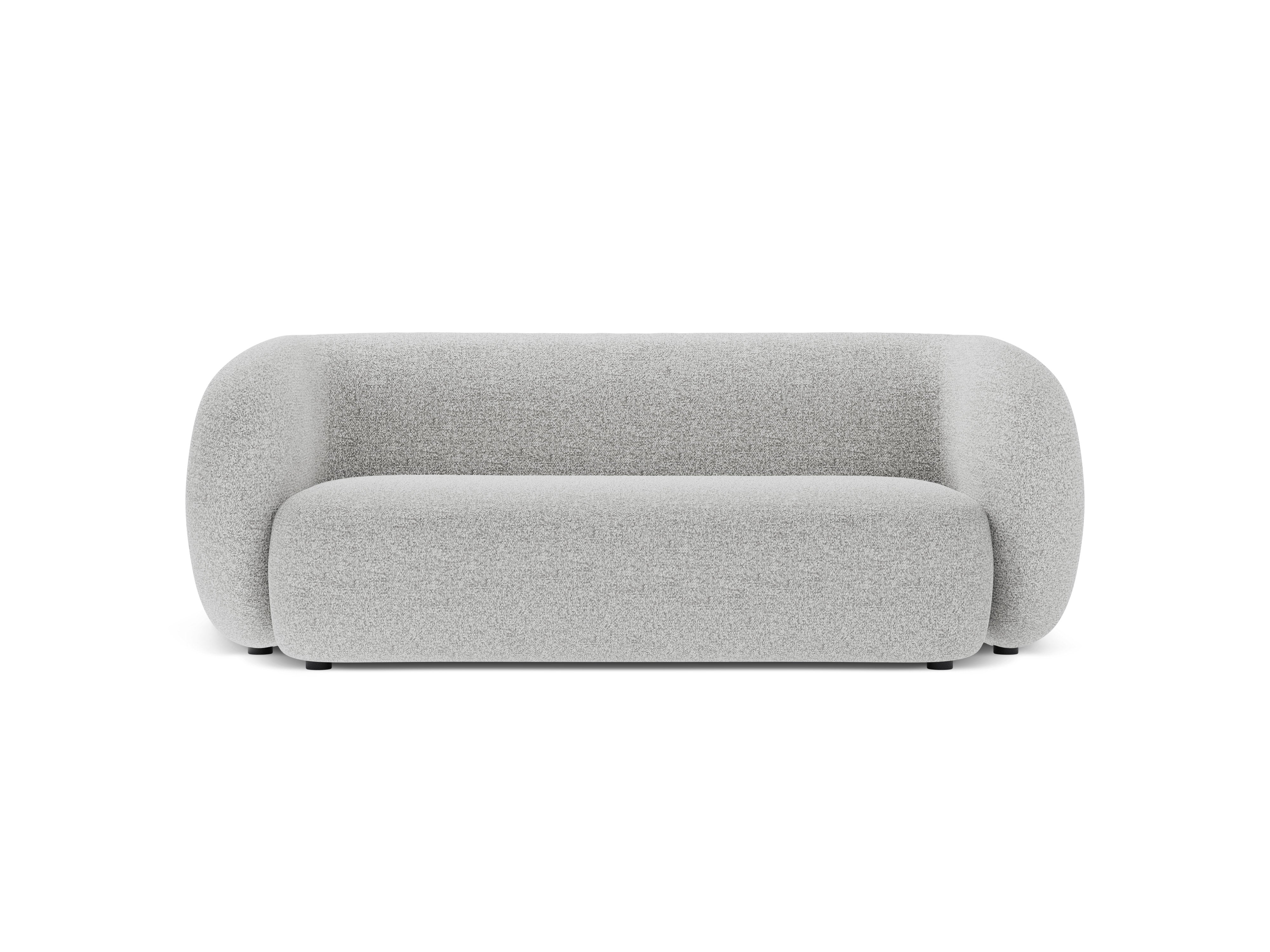 2-seater Sofa KATE light gray mélange