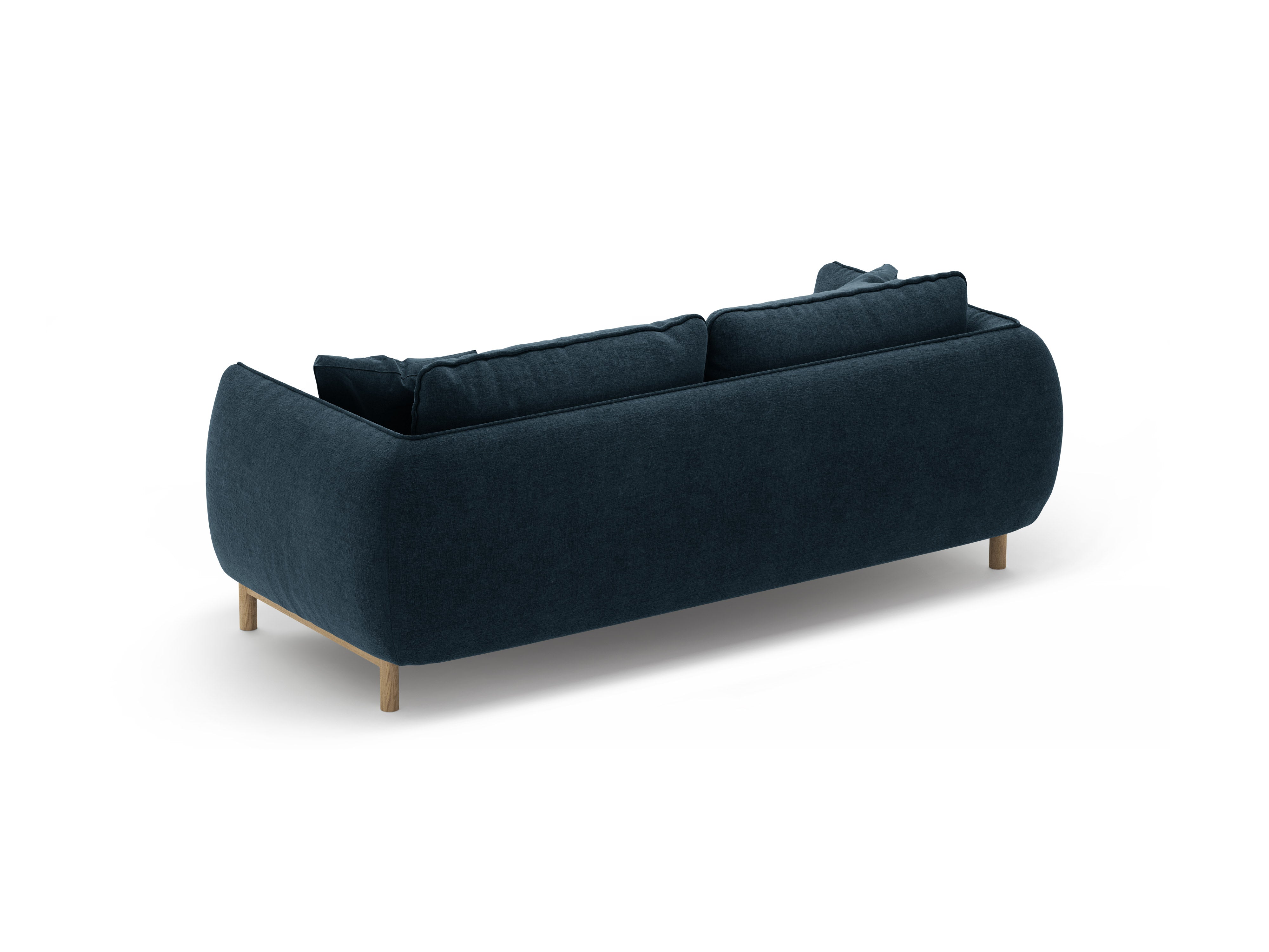 Sofa 2-zits ADA zeeblauw chenille