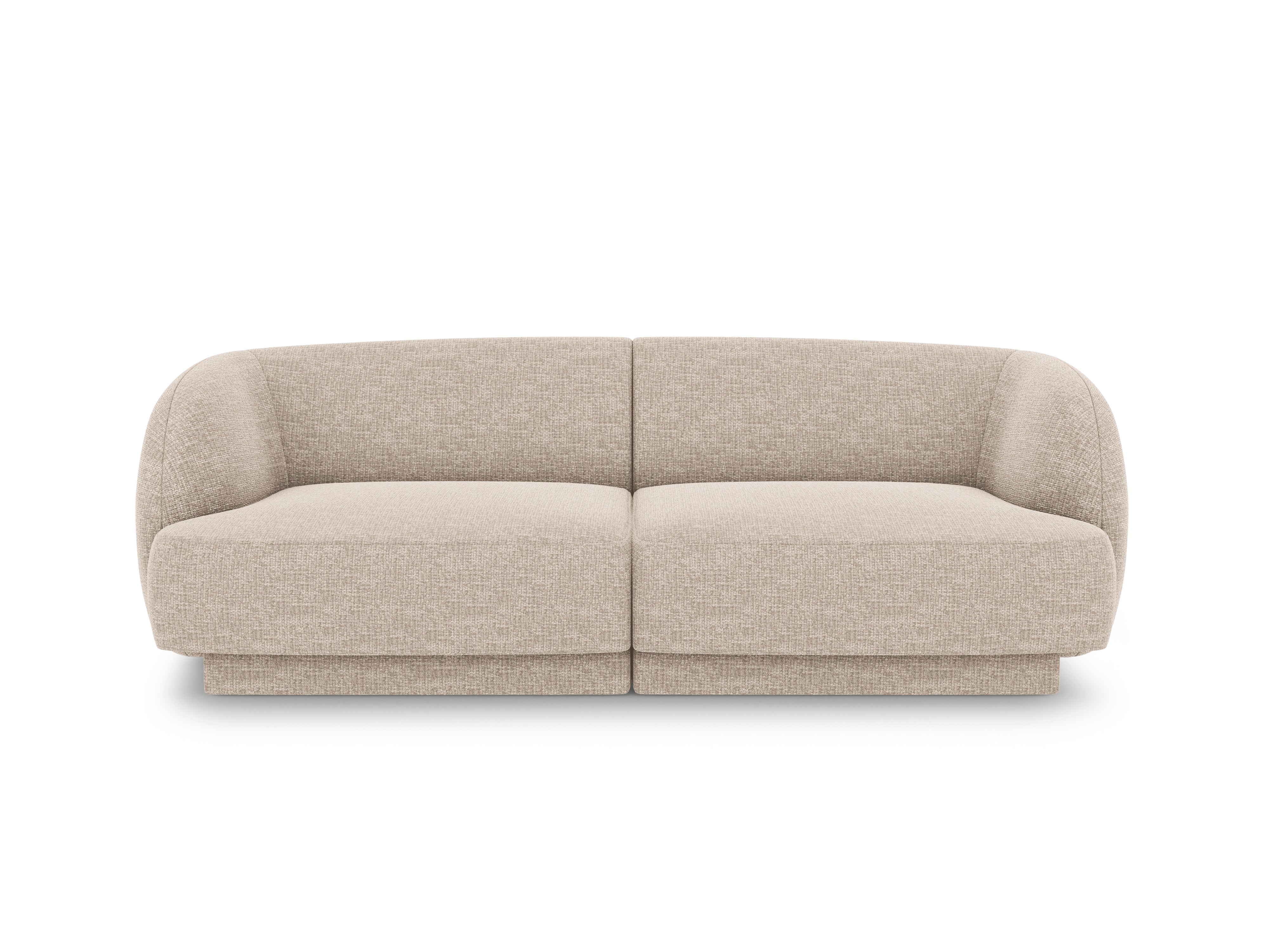 Sofa 2-sitzig MILEY beige Chenille