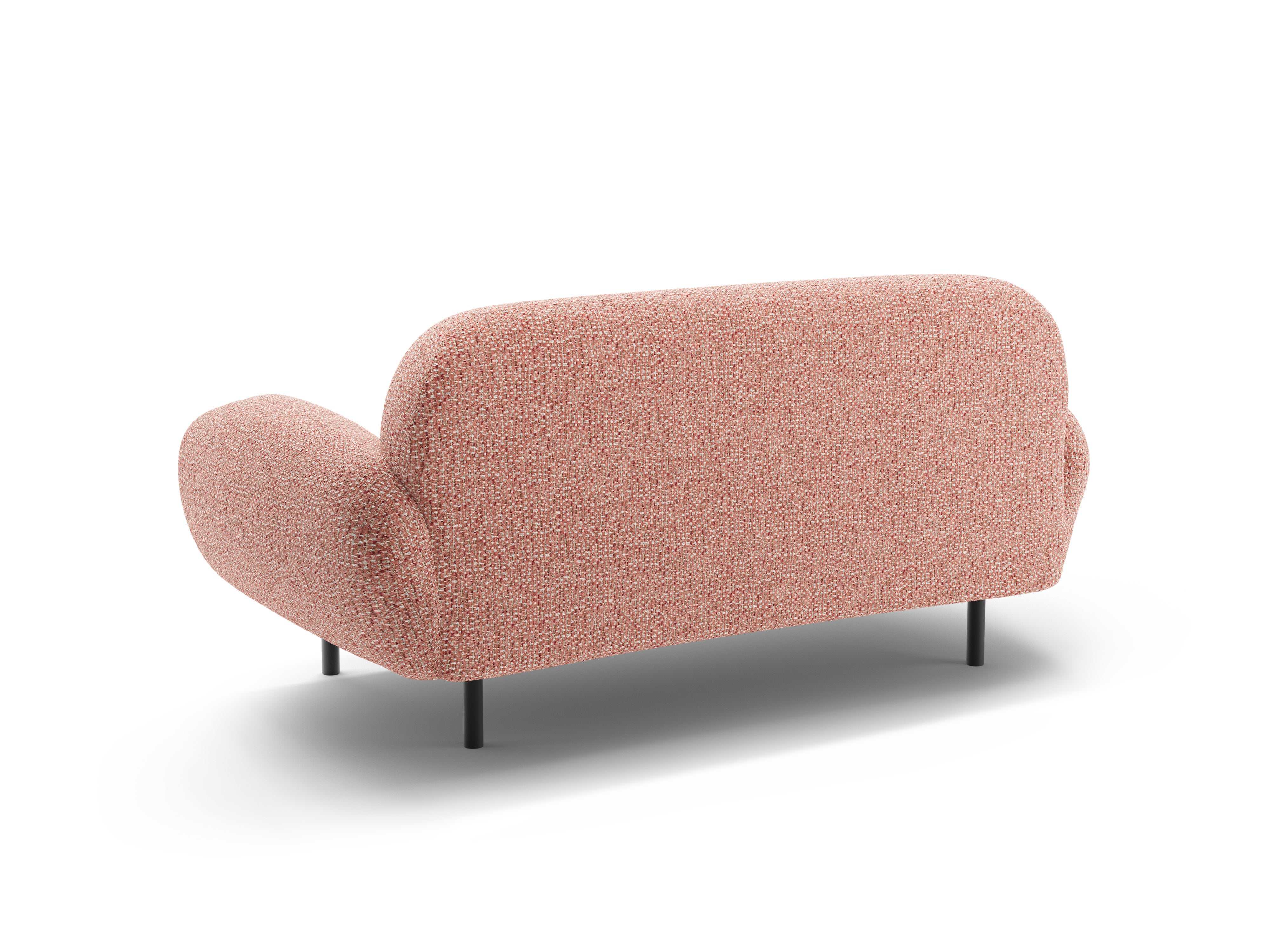 Sofa 2-zits POPPY roze chenille