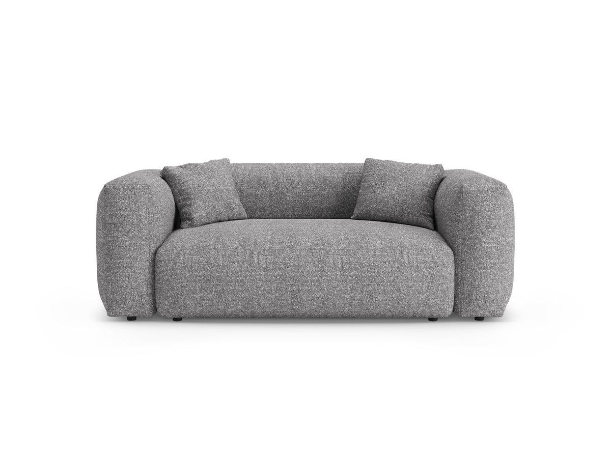 Sofa 2-osobowa MARTINA grafitowy boucle – Micadoni