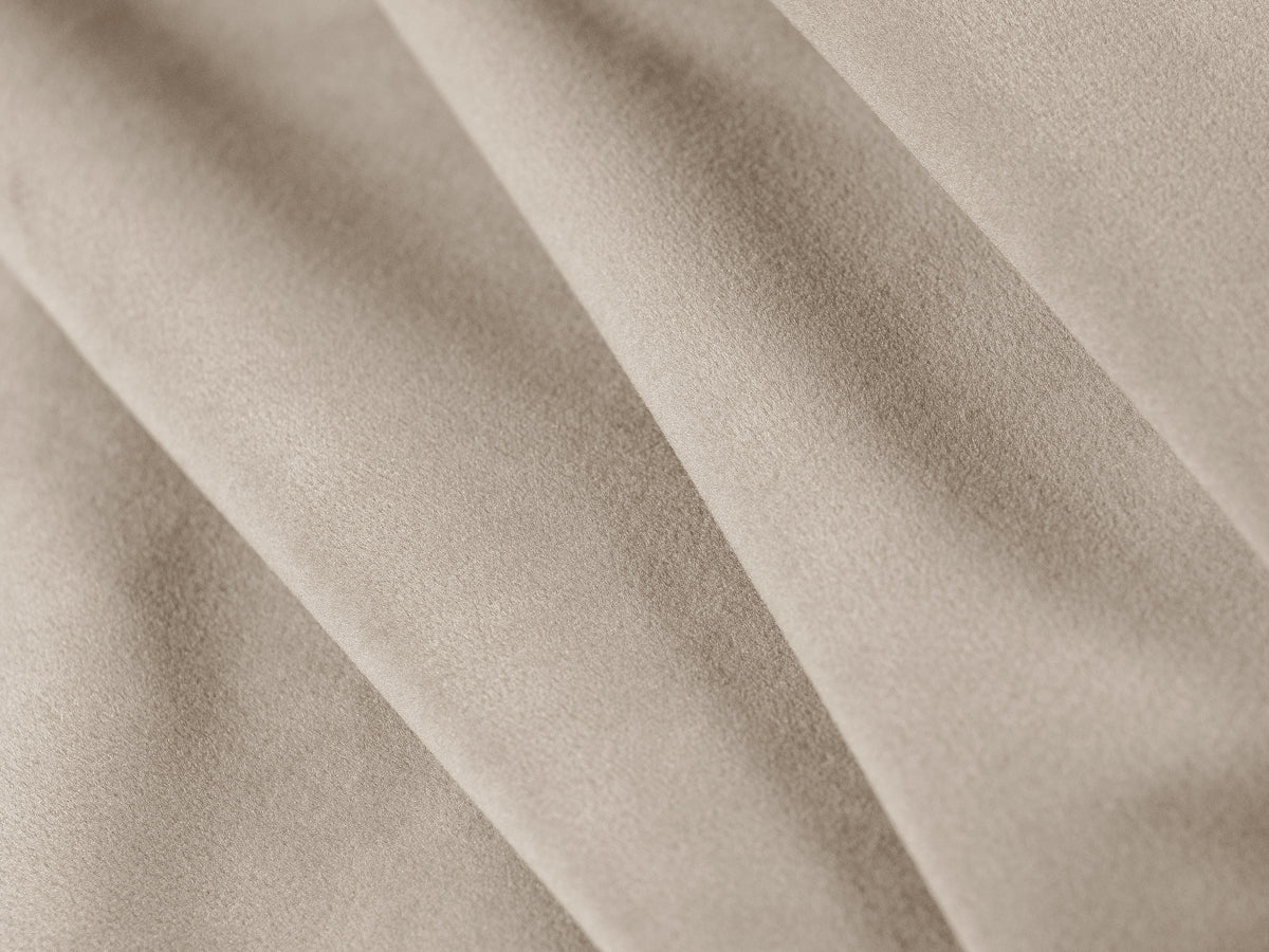 Sofa 2-zits fluwelen ABBY beige