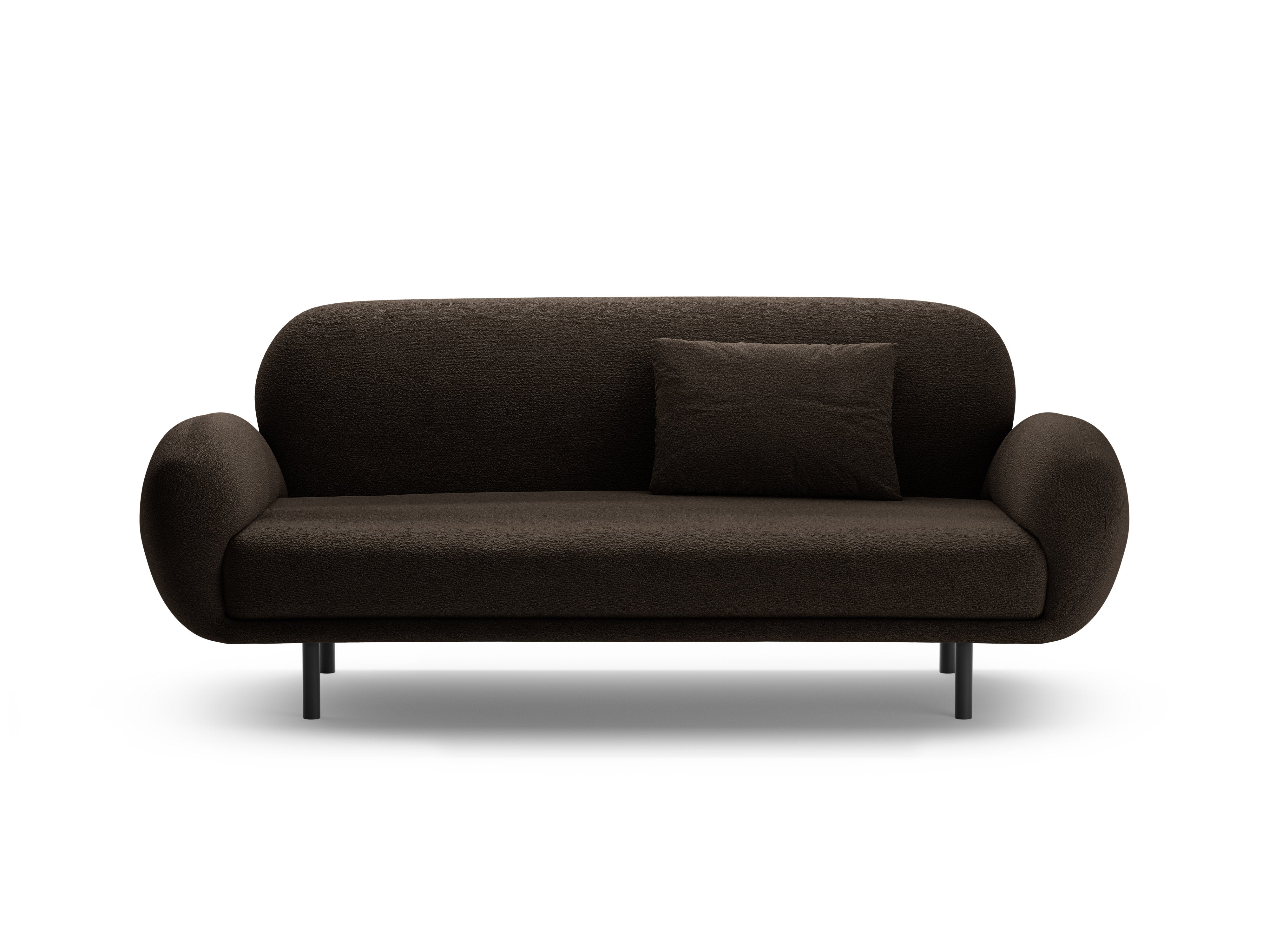 Sofa 2,5-zits POPPY bruin boucle